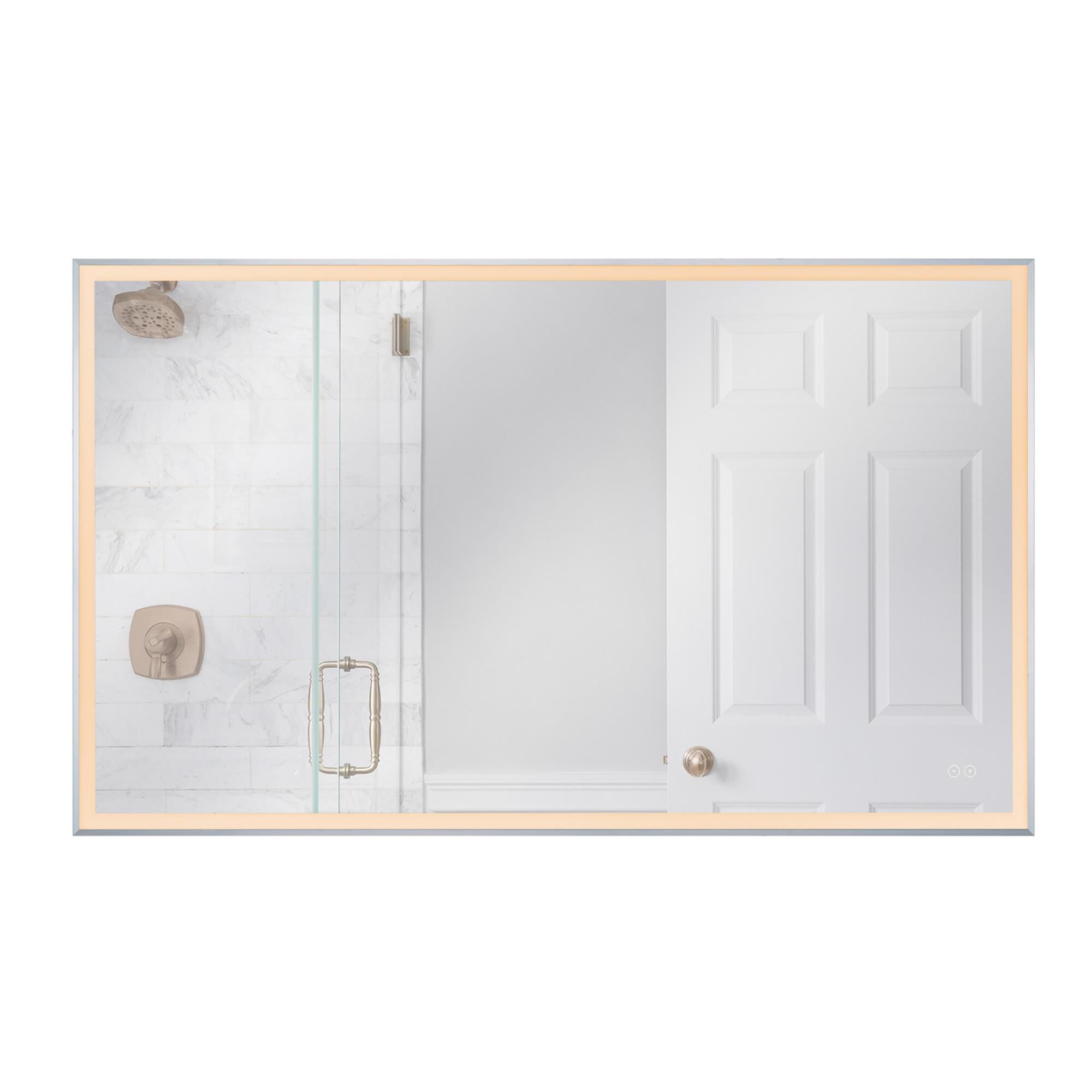 Framed,LED 60 Inch LED Lighted Mirror,