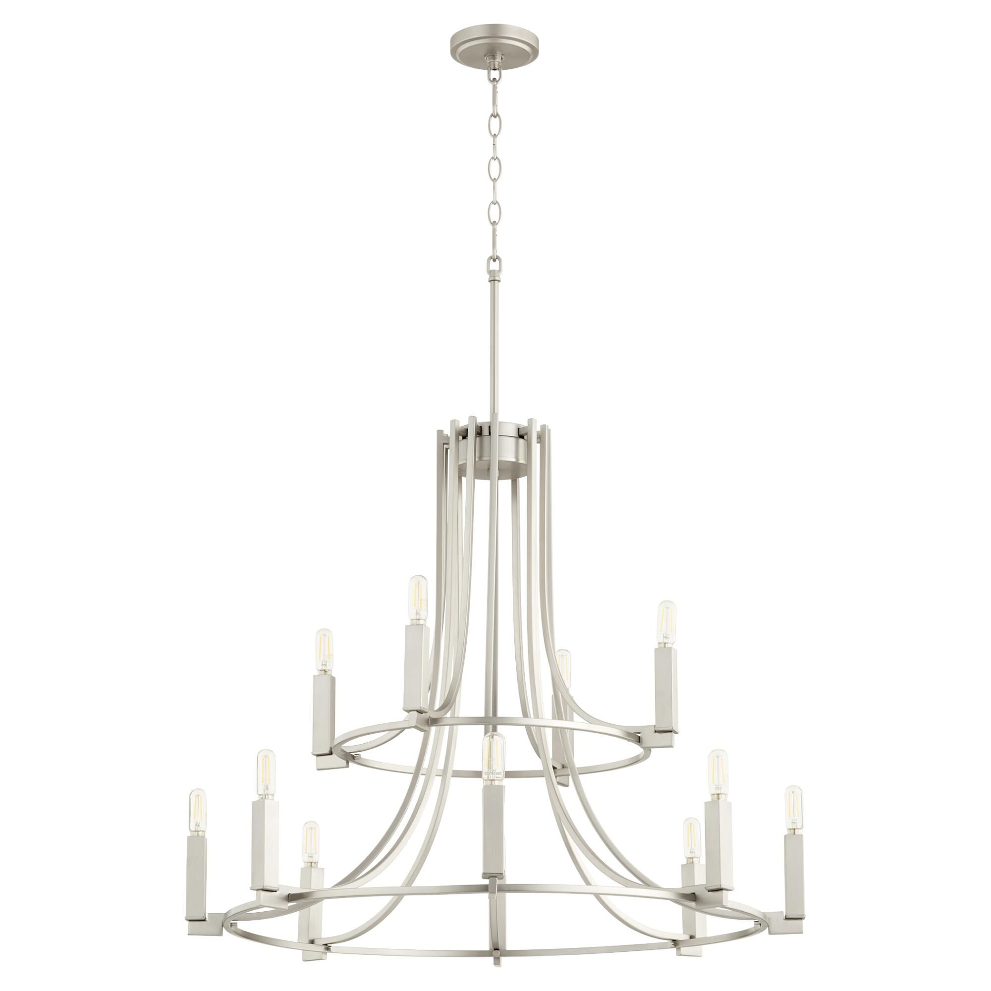 Olympus 32 Inch 12 Light Chandelier by Quorum International