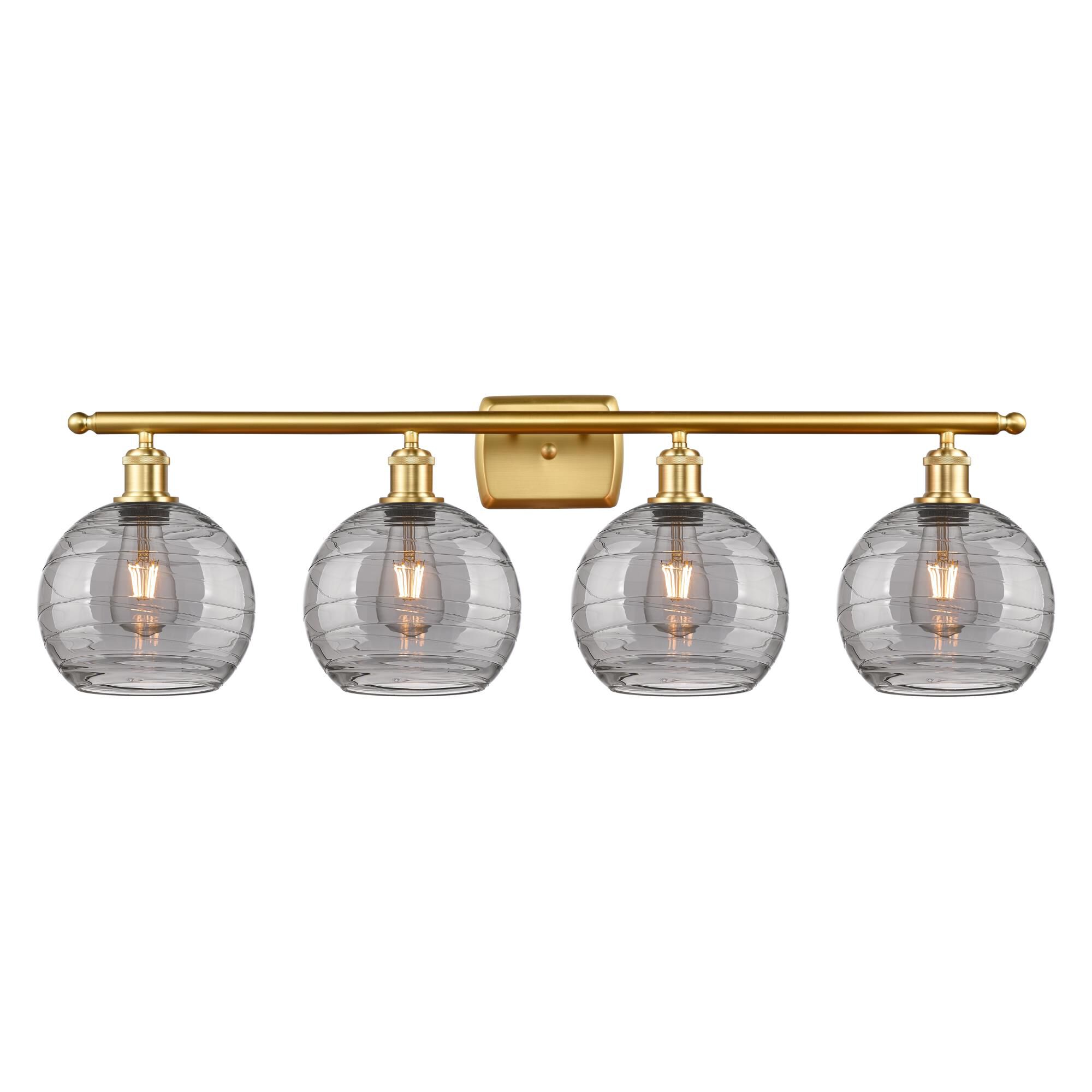Bruno Marashlian Athens Deco Swirl 38 Inch Bath Vanity Light by Innovations Lighting