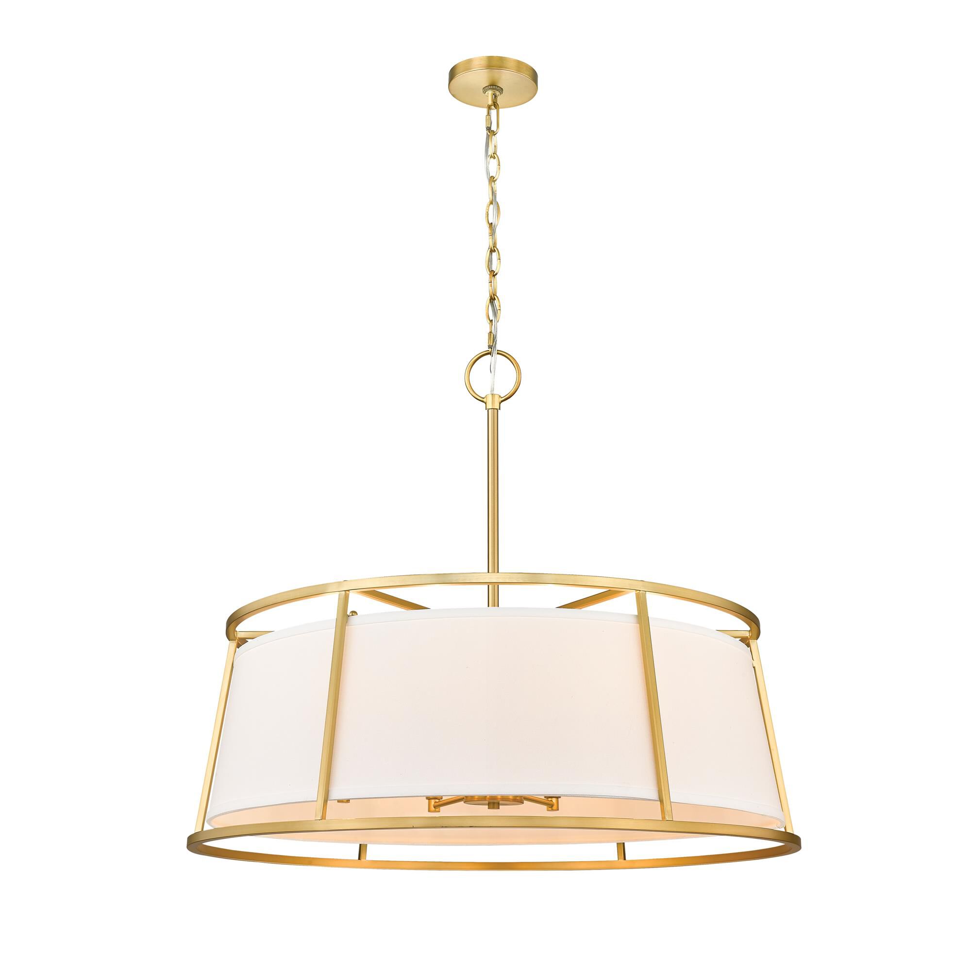 Lenyx Pendant 32 Inch 8 Light Chandelier by Z-Lite