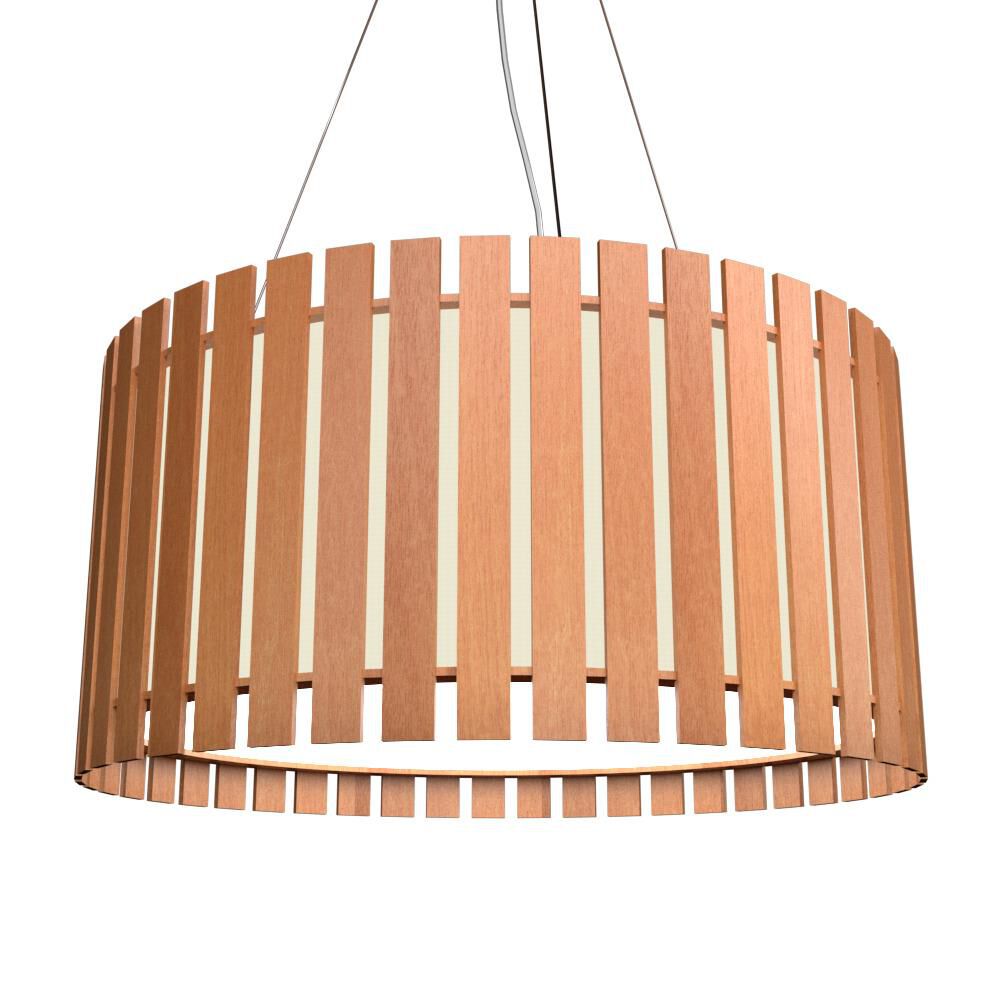 Slatted Large Pendant by Accord Lighting