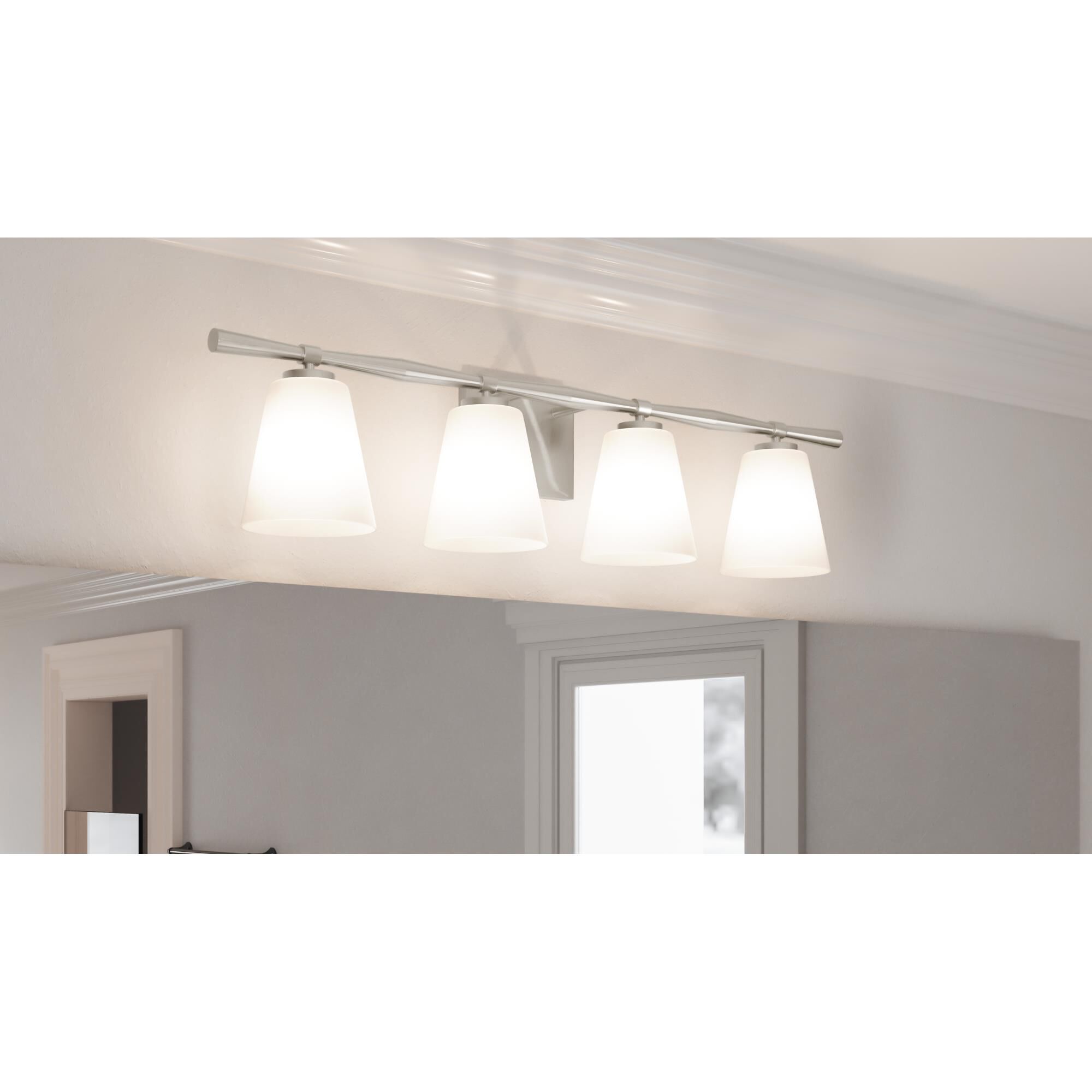 Brindley 31 Inch 4 Light Bath Vanity Light by Quoizel