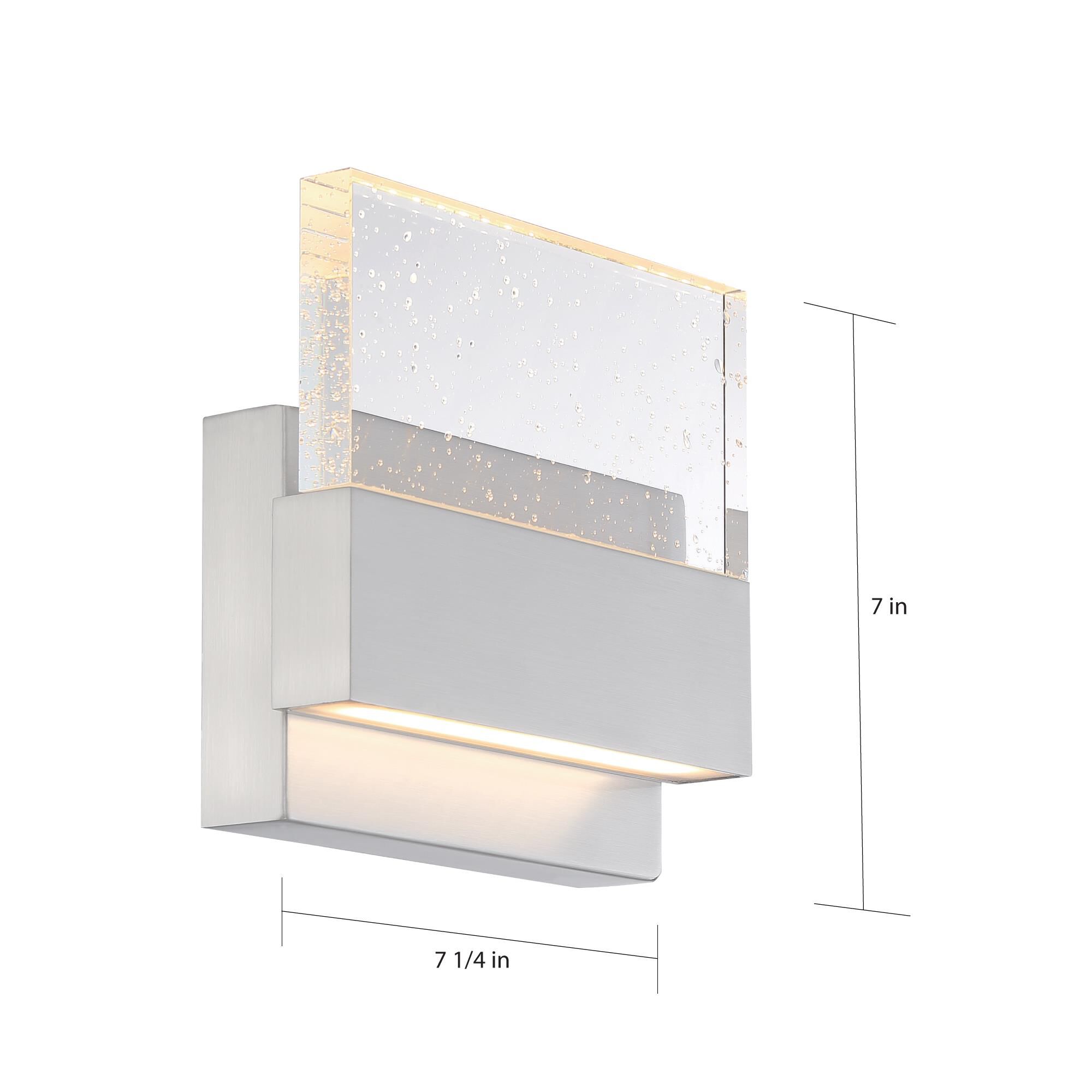 Ellusion 7 Inch LED Wall Sconce by Nuvo Lighting