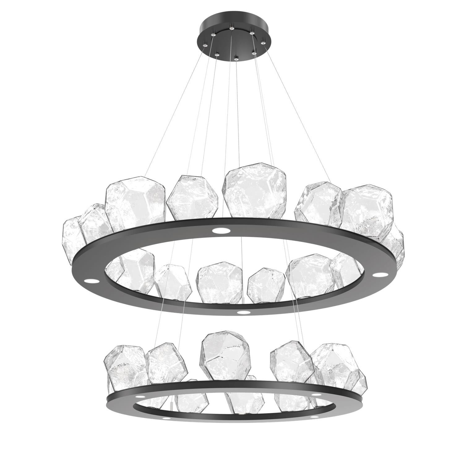 Gem 48 Inch 36 Light LED Chandelier by Hammerton Studio