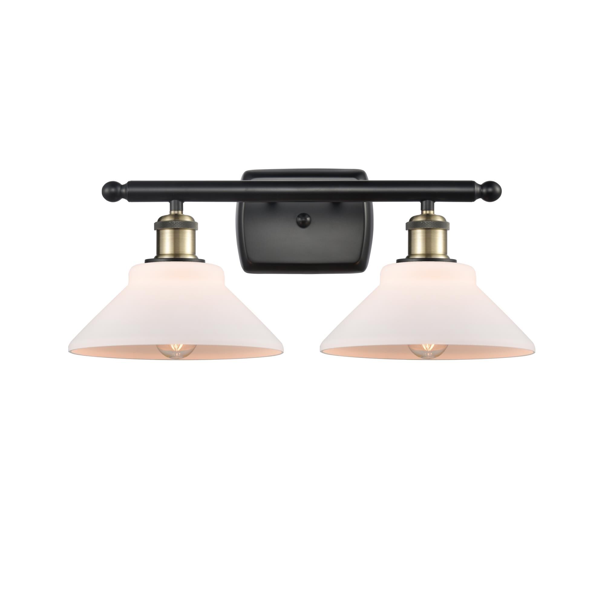 Shown in Black Antique Brass finish and Disc glass and Glass shade