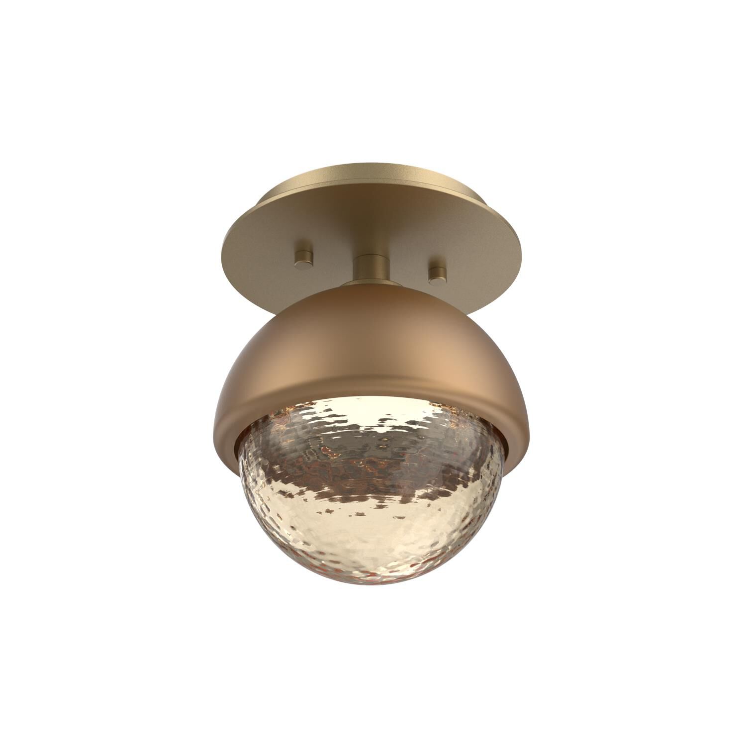 Levi Wilson Cabochon 6 Inch Flush Mount by Hammerton Studio