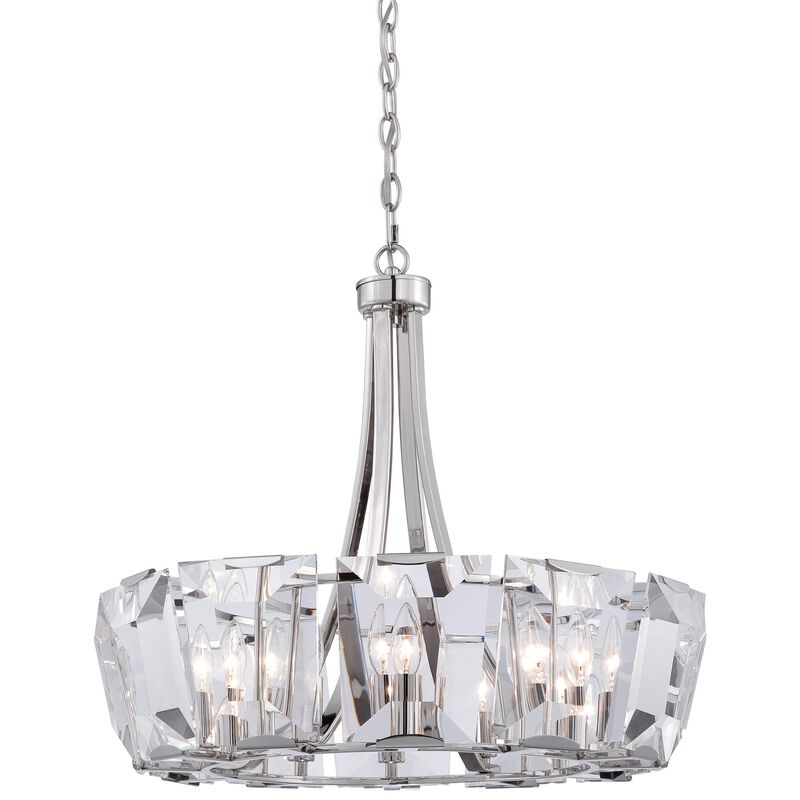 Castle Aurora 25 Inch 12 Light Chandelier by Metropolitan Lighting