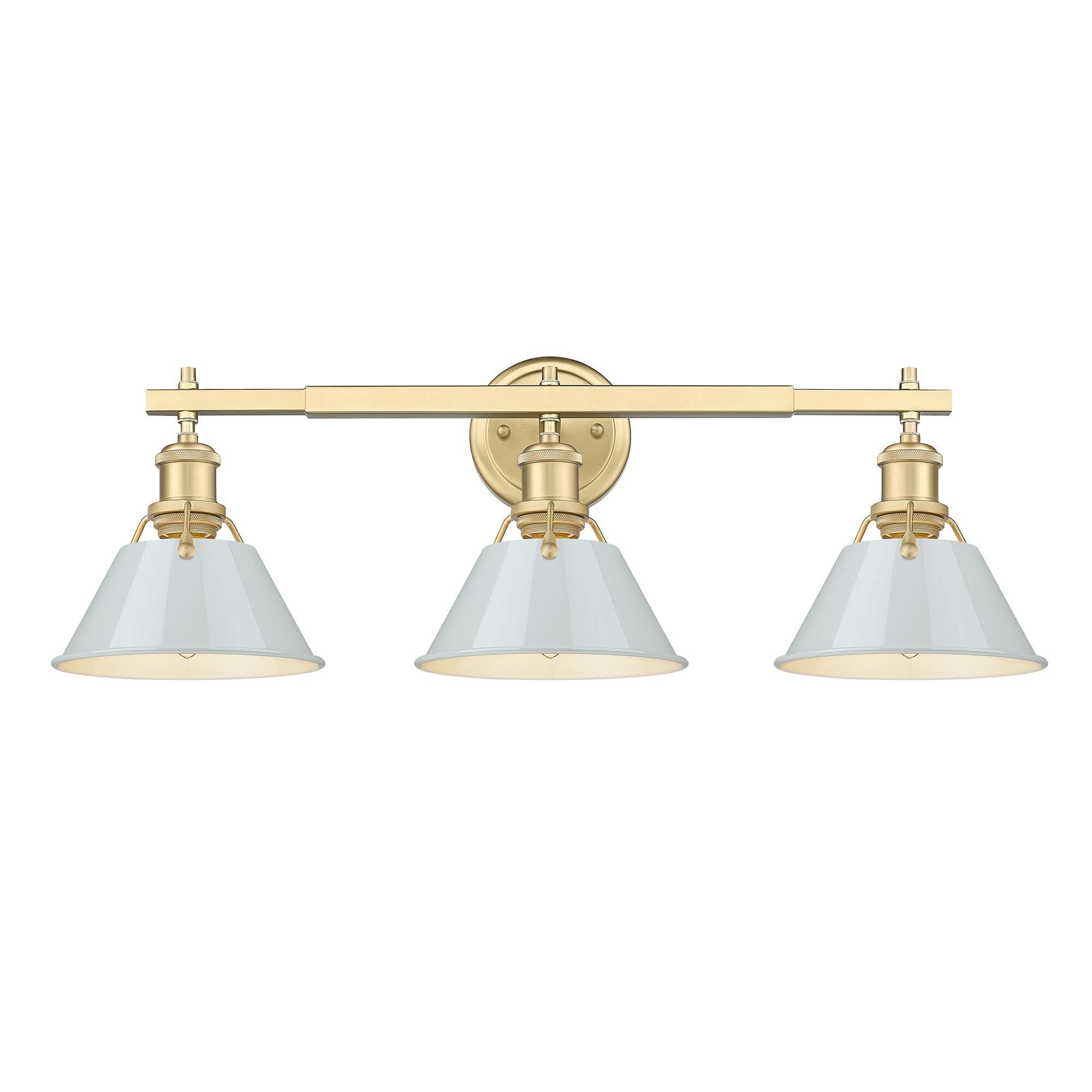 Orwell 27 Inch Bath Vanity Light by Golden Lighting