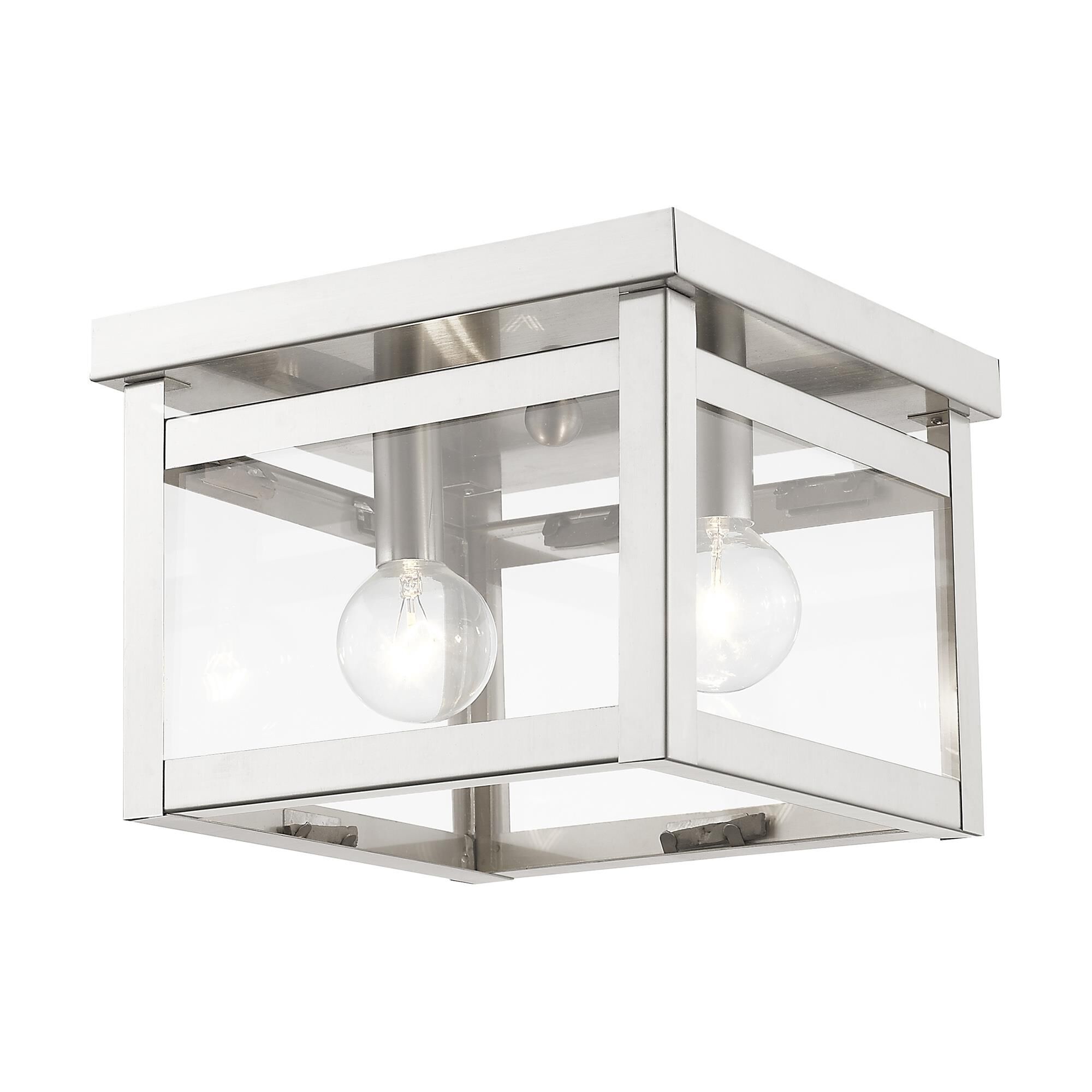 Milford 8 Inch 2 Light Flush Mount by Livex Lighting