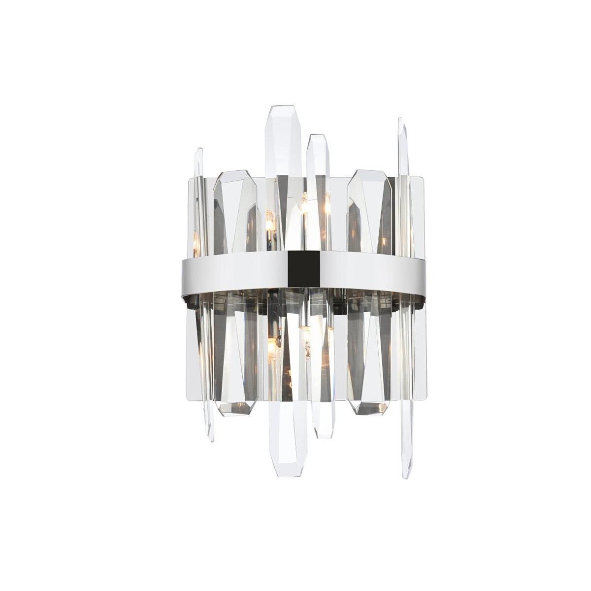 Serena 12 Inch 2 Light Bath Vanity Light by Elegant Lighting