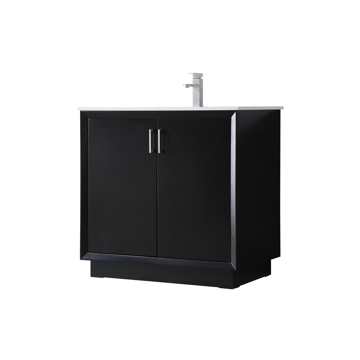 Shown in Black finish