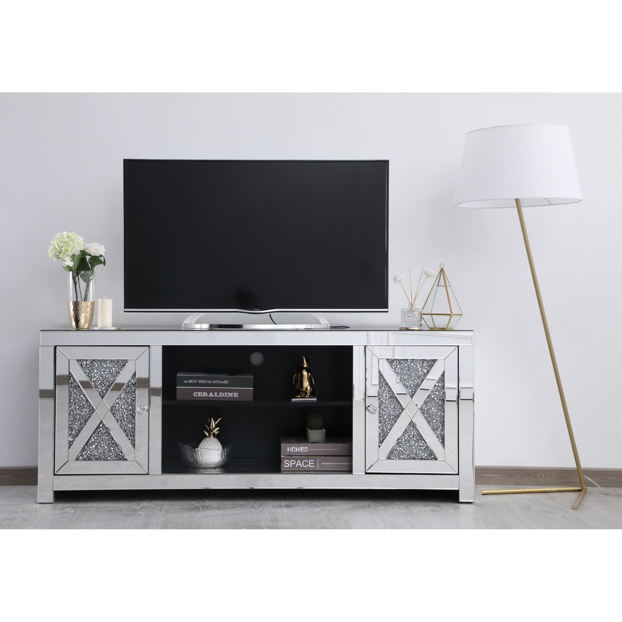 Modern TV Stand by Elegant Decor