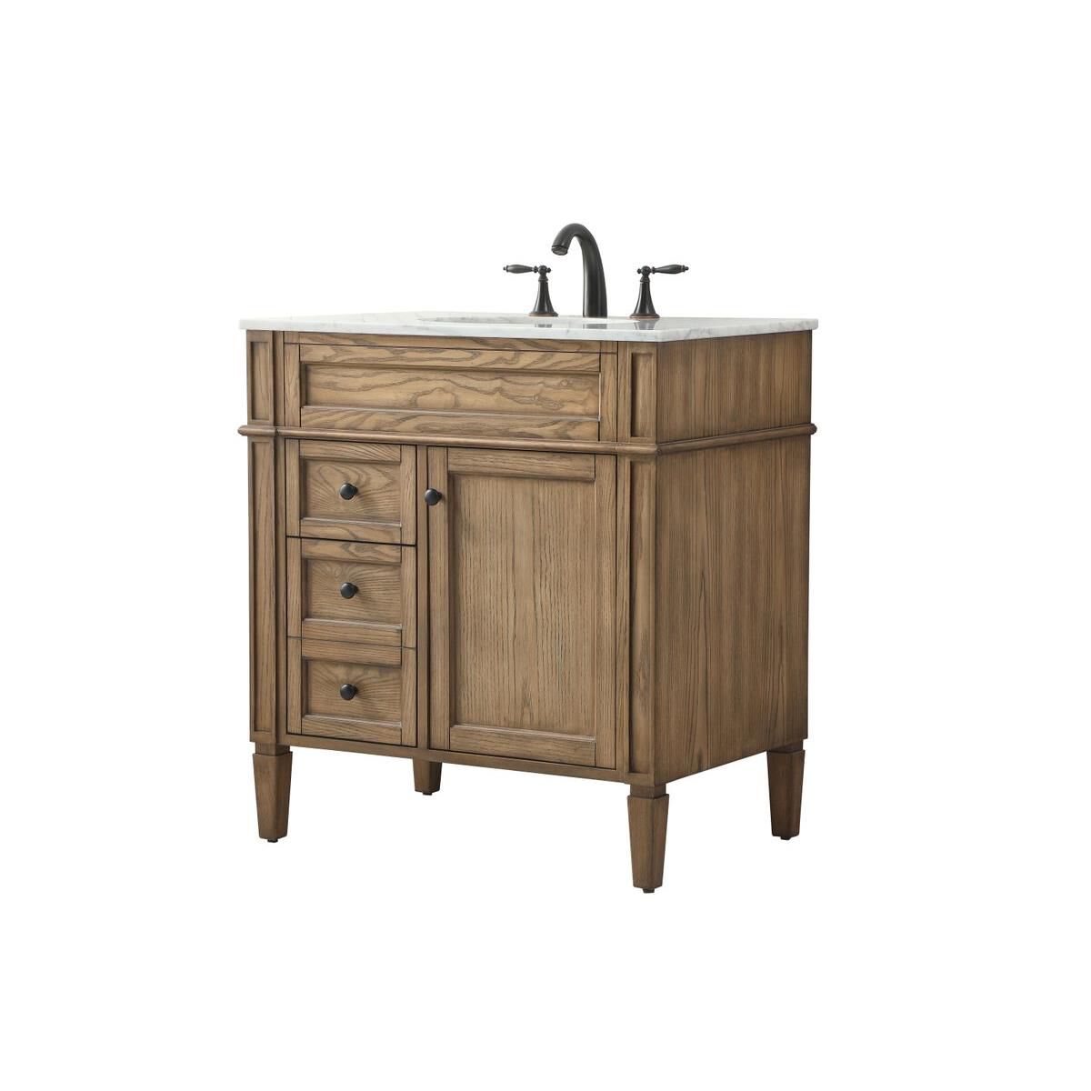 Shown in Driftwood finish