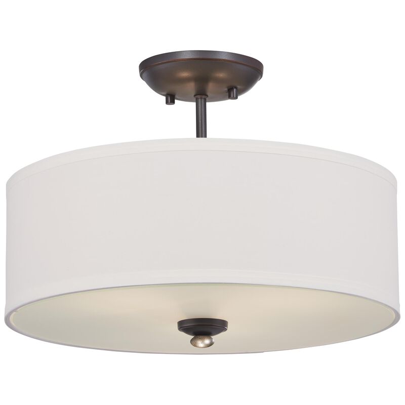 Shadowglen 16 Inch Semi Flush Mount by Minka Lavery