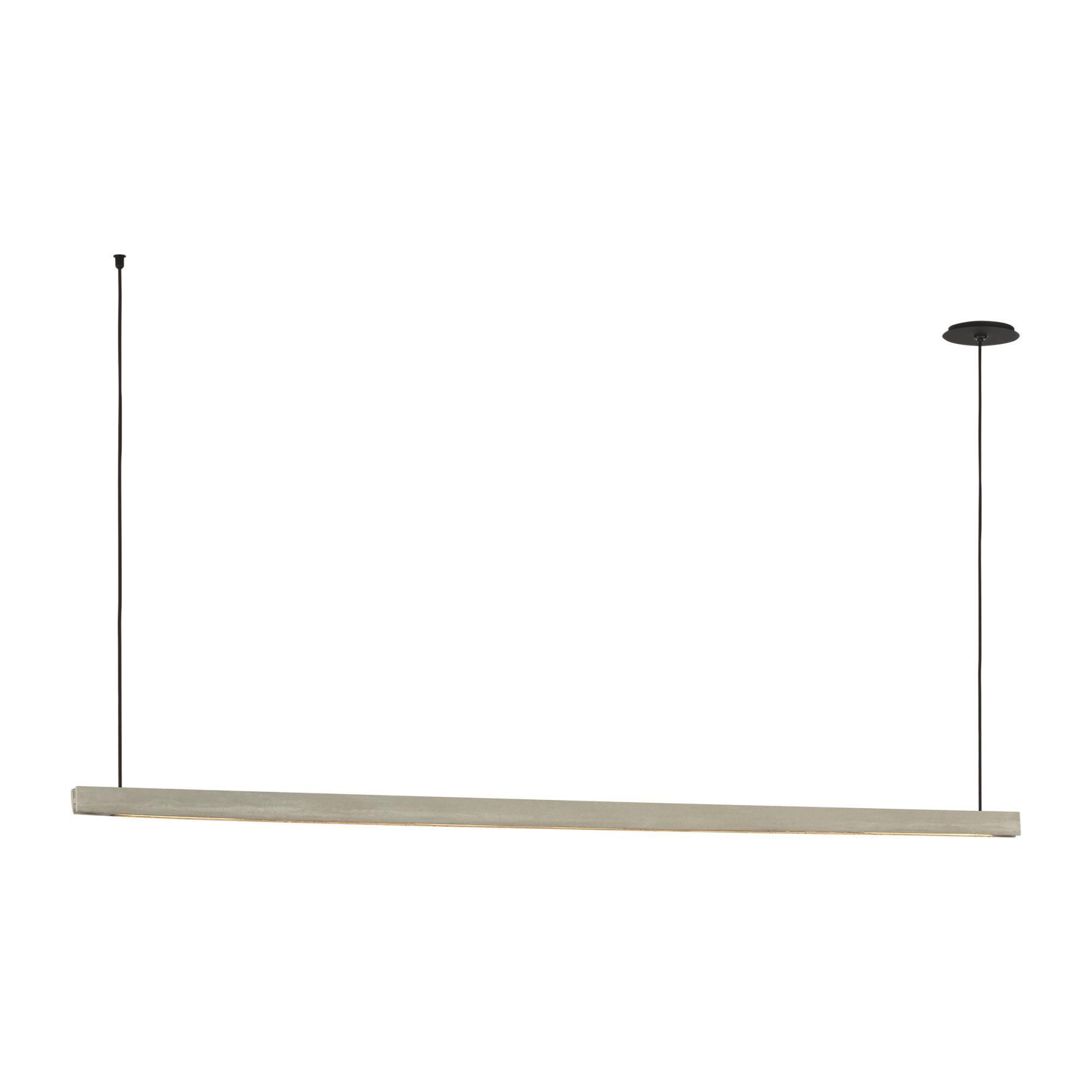 Shown in Honed Concrete finish and Concrete shade