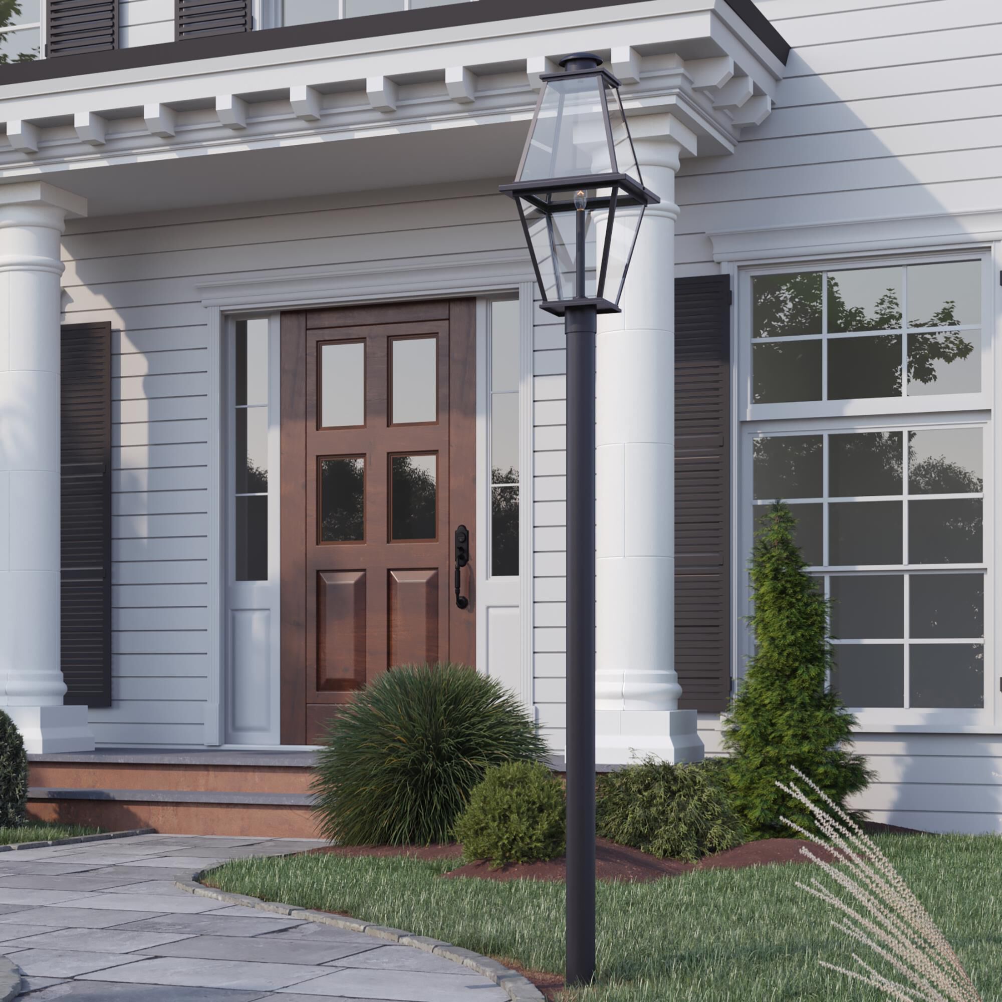 Progress Lighting Bradshaw 25 Inch Tall Outdoor Post Lamp