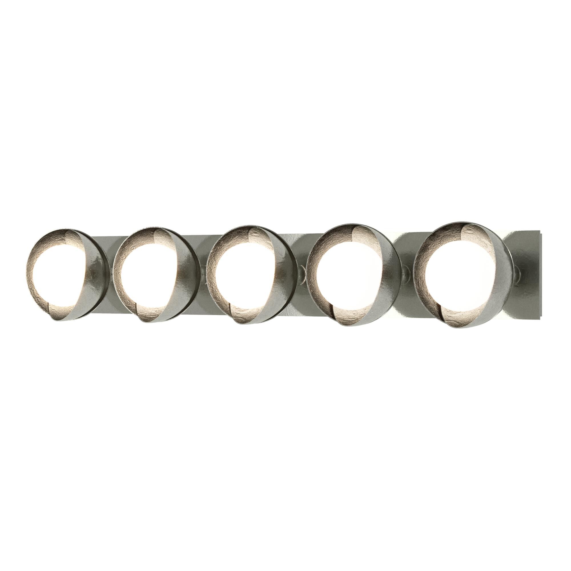 Shown in Sterling finish and Opal glass and Sterling (85) accent