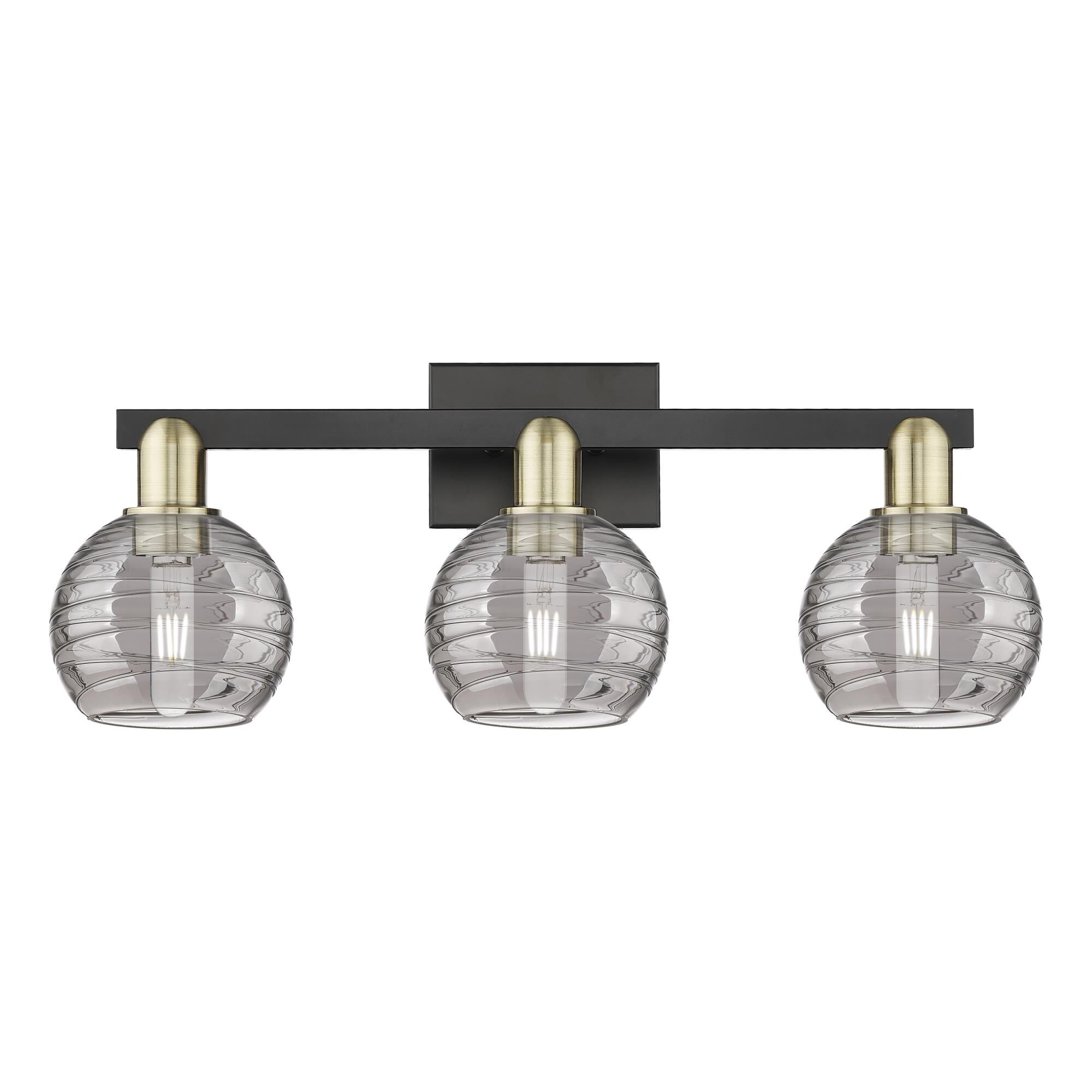 Bruno Marashlian Athens Deco Swirl 26 Inch Bath Vanity Light by Innovations Lighting