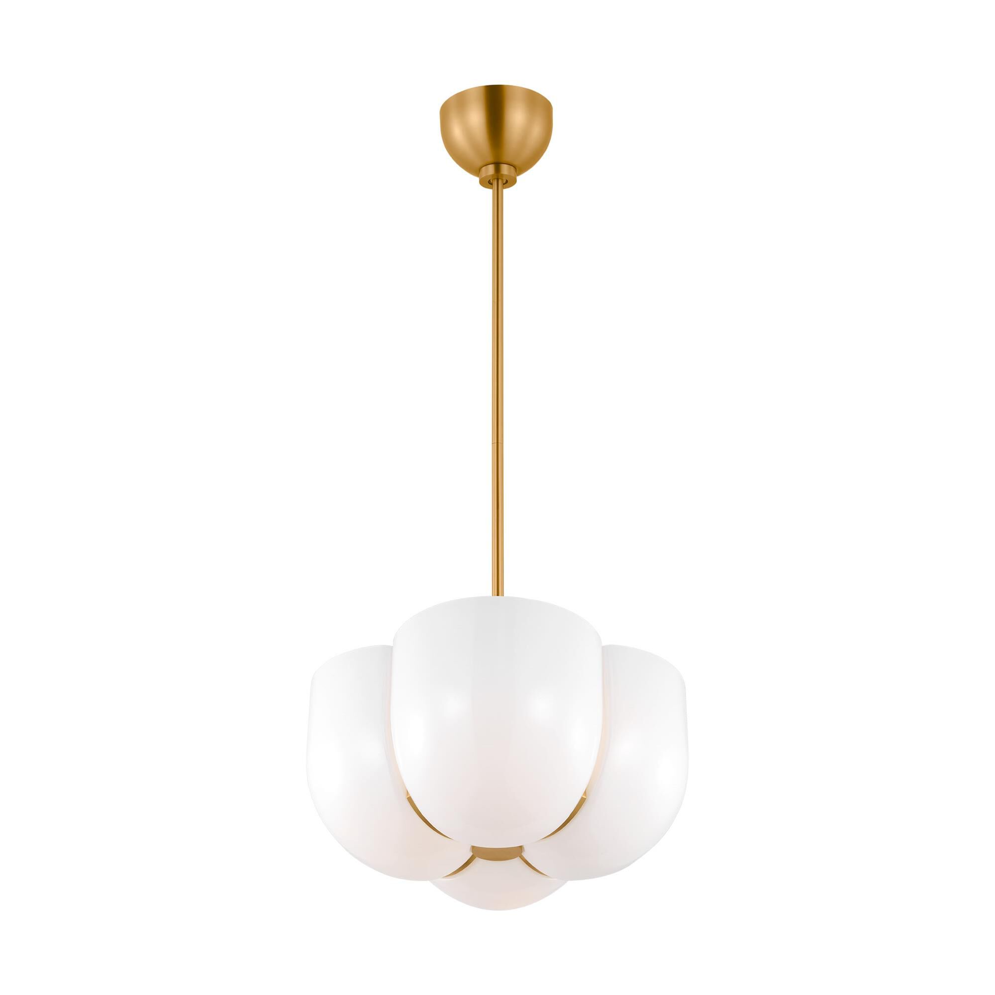 Shown in Burnished Brass finish