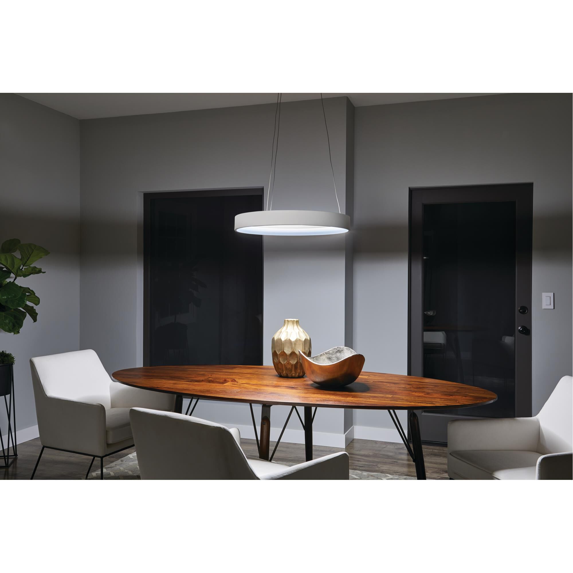 Shown in Textured White finish