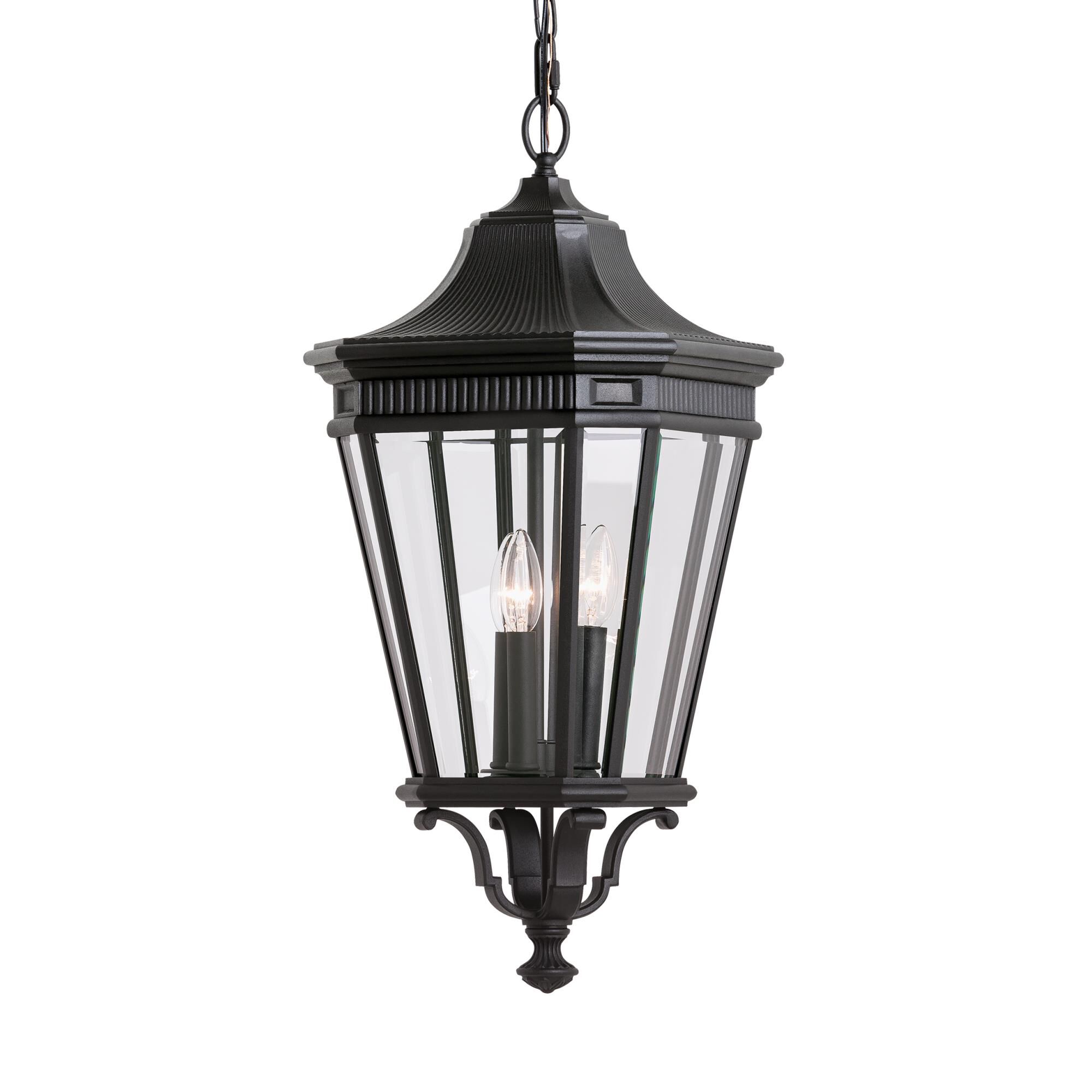 Cotswold Lane 26 Inch Tall 3 Light Outdoor Hanging Lantern by Generation Lighting