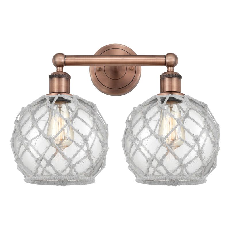 Bruno Marashlian Farmhouse Rope 17 Inch Bath Vanity Light by Innovations Lighting