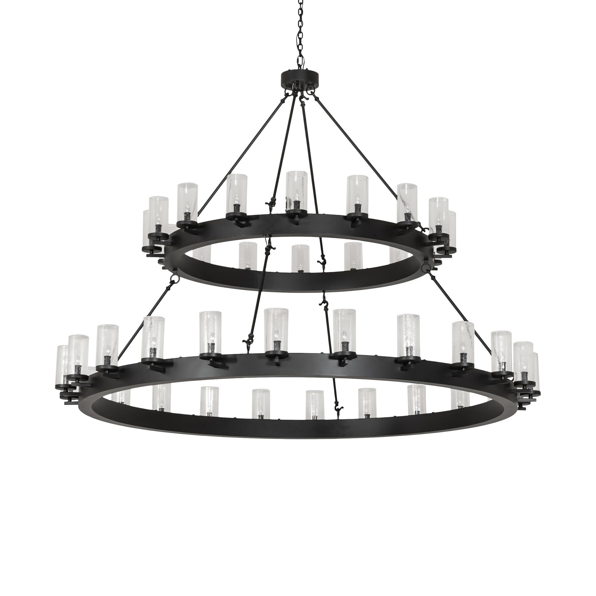 72 Inch 40 Light LED Chandelier by Meyda Lighting