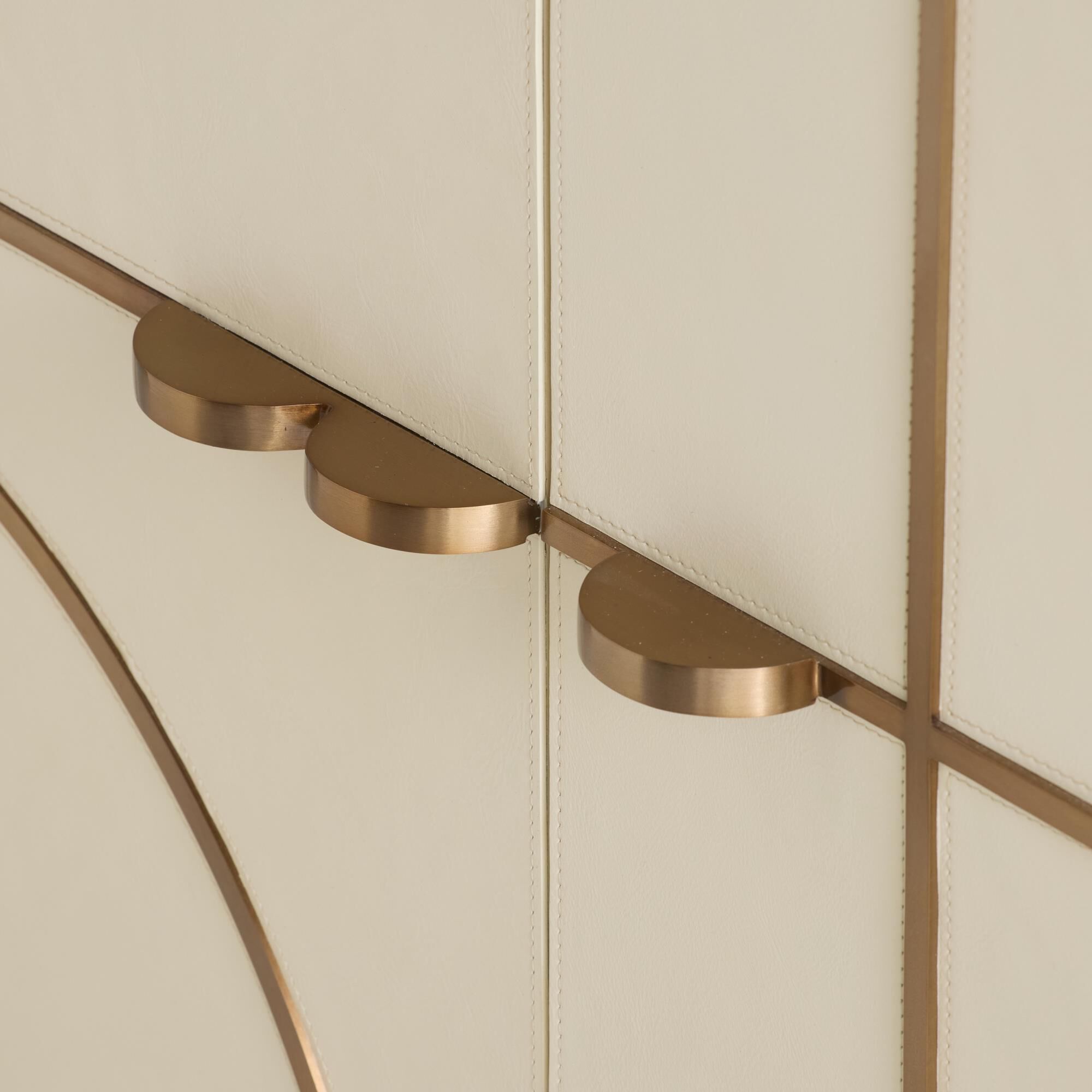 Shown in Ivory finish and Satin Walnut accent