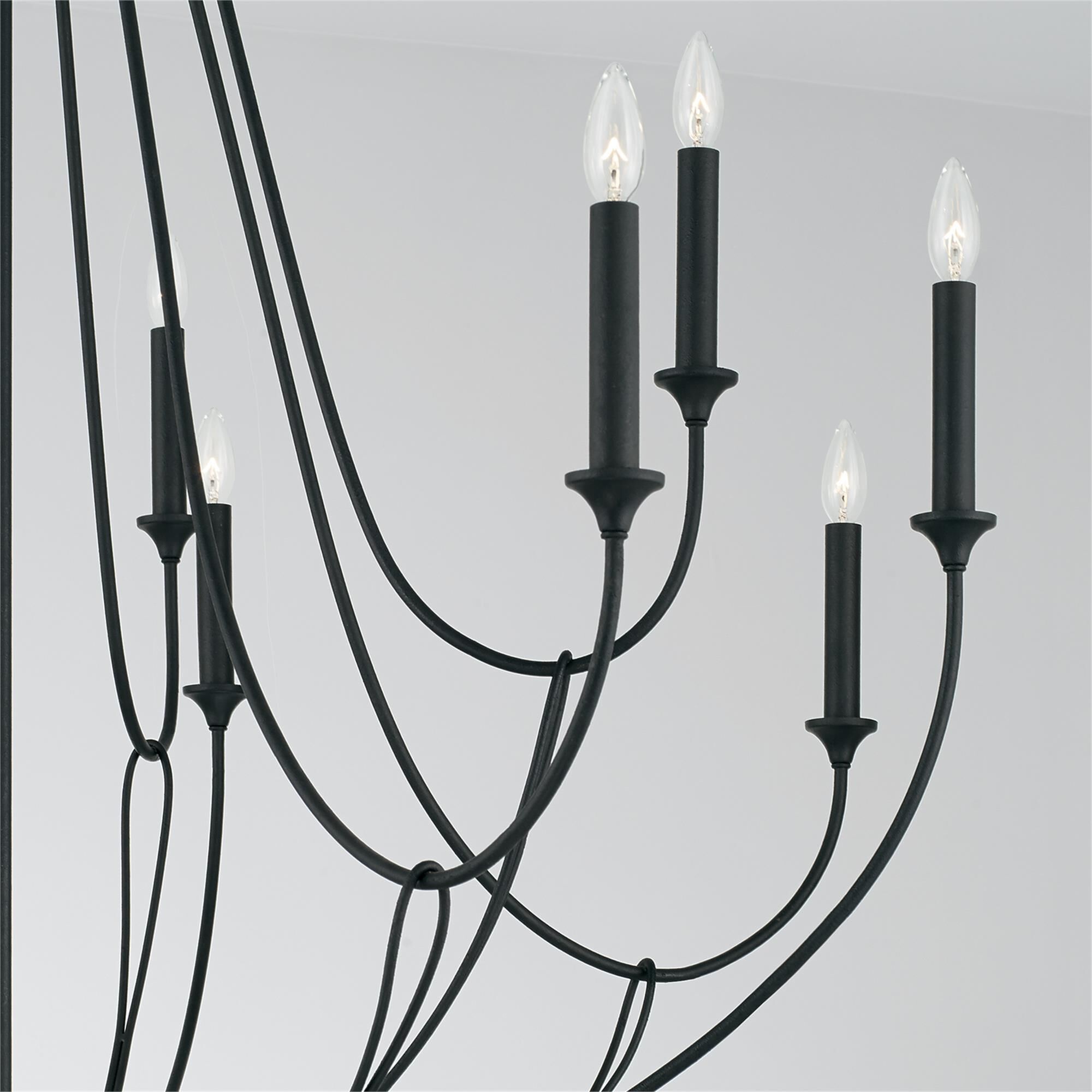 Shown in Black Iron finish