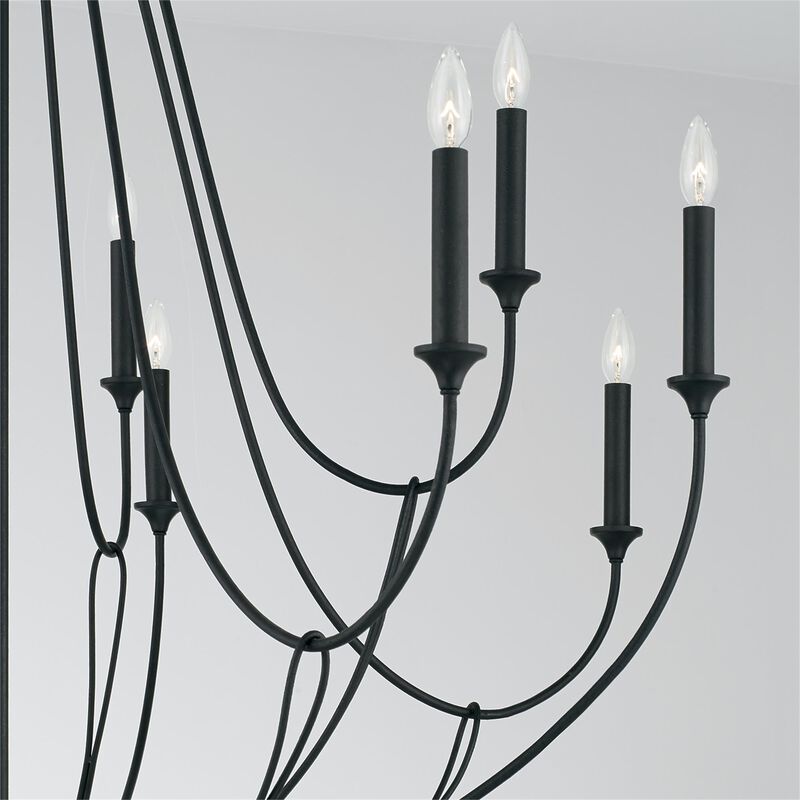 Bentley 52 Inch 12 Light Chandelier by Capital Lighting Fixture Company