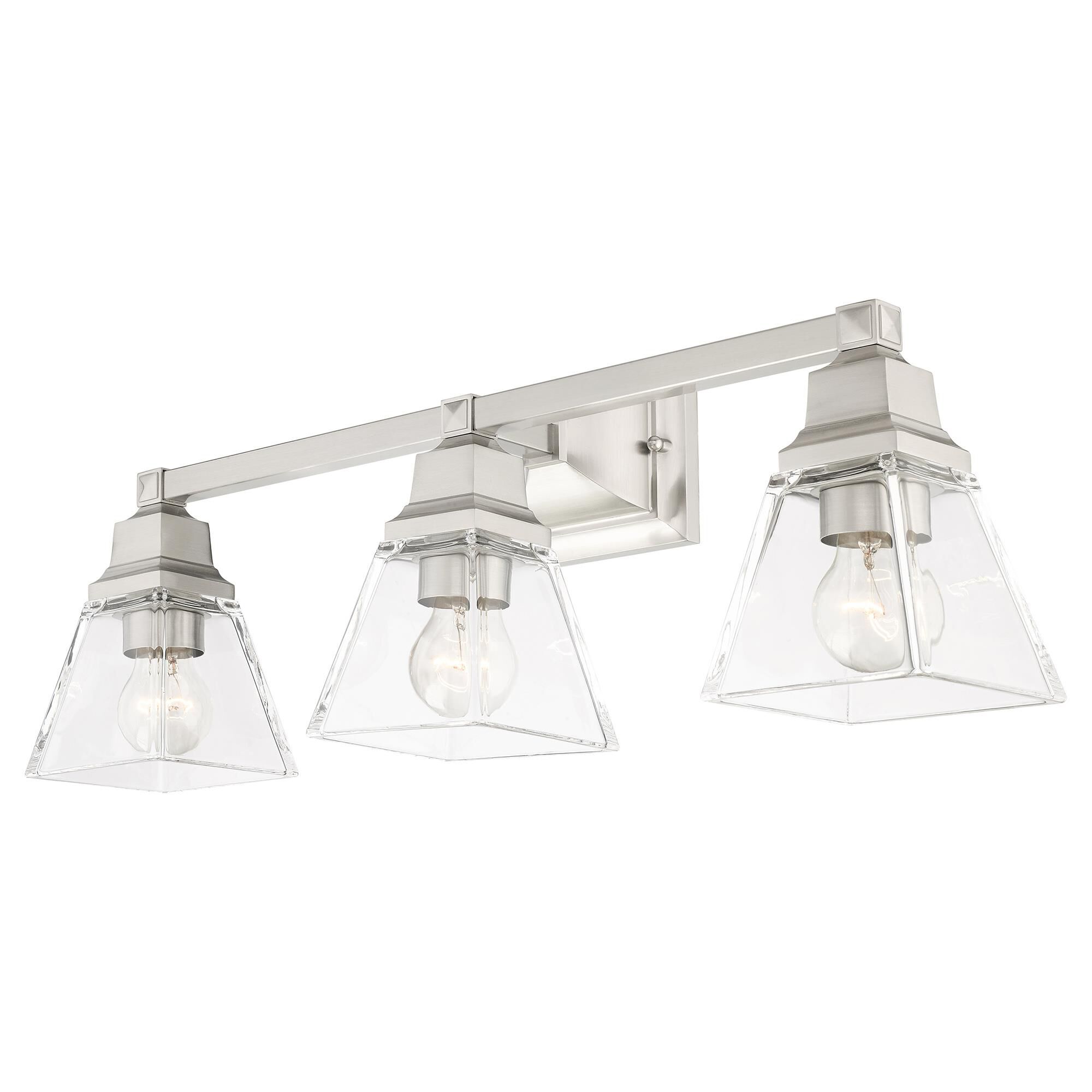 Mission 25 Inch 3 Light Bath Vanity Light by Livex Lighting