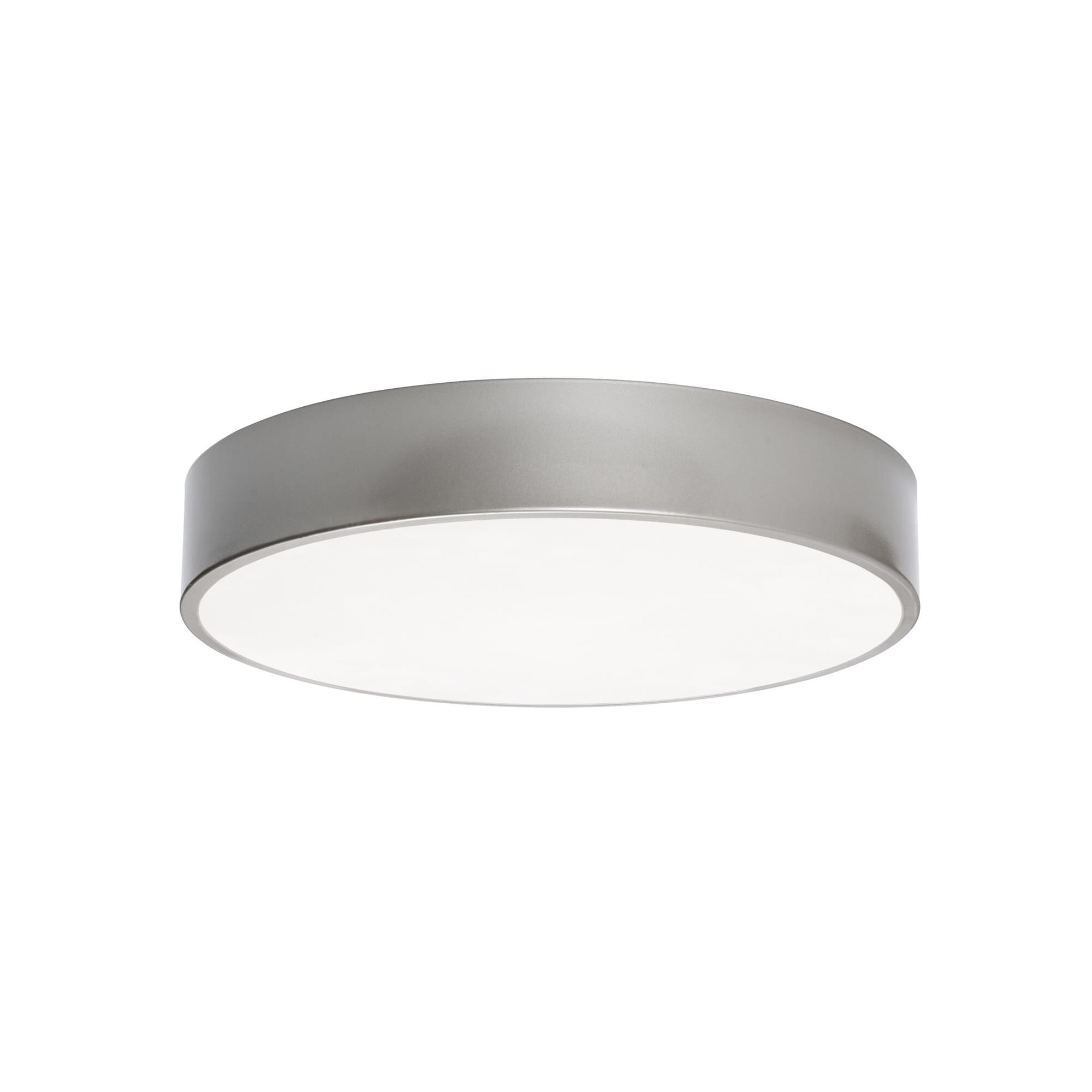 Shown in Satin Nickel finish and Frosted glass