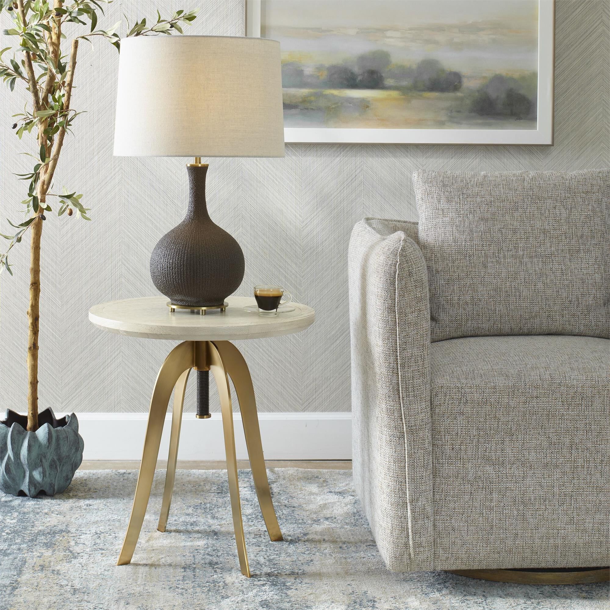 Matthew Williams Alice 26 Inch End Table by Uttermost