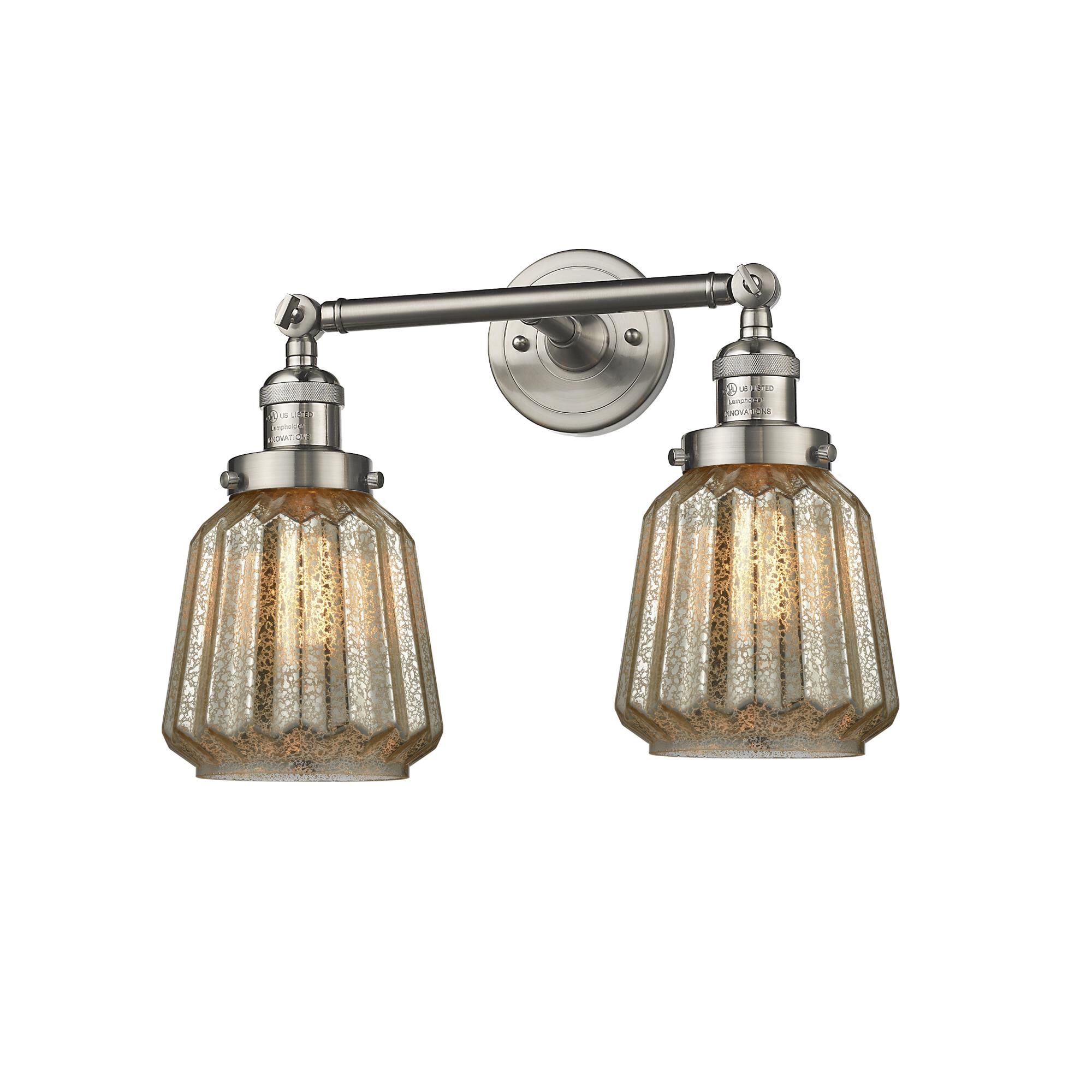 Bruno Marashlian Bare Bulb 11 Inch 2 Light Bath Vanity Light by Innovations Lighting