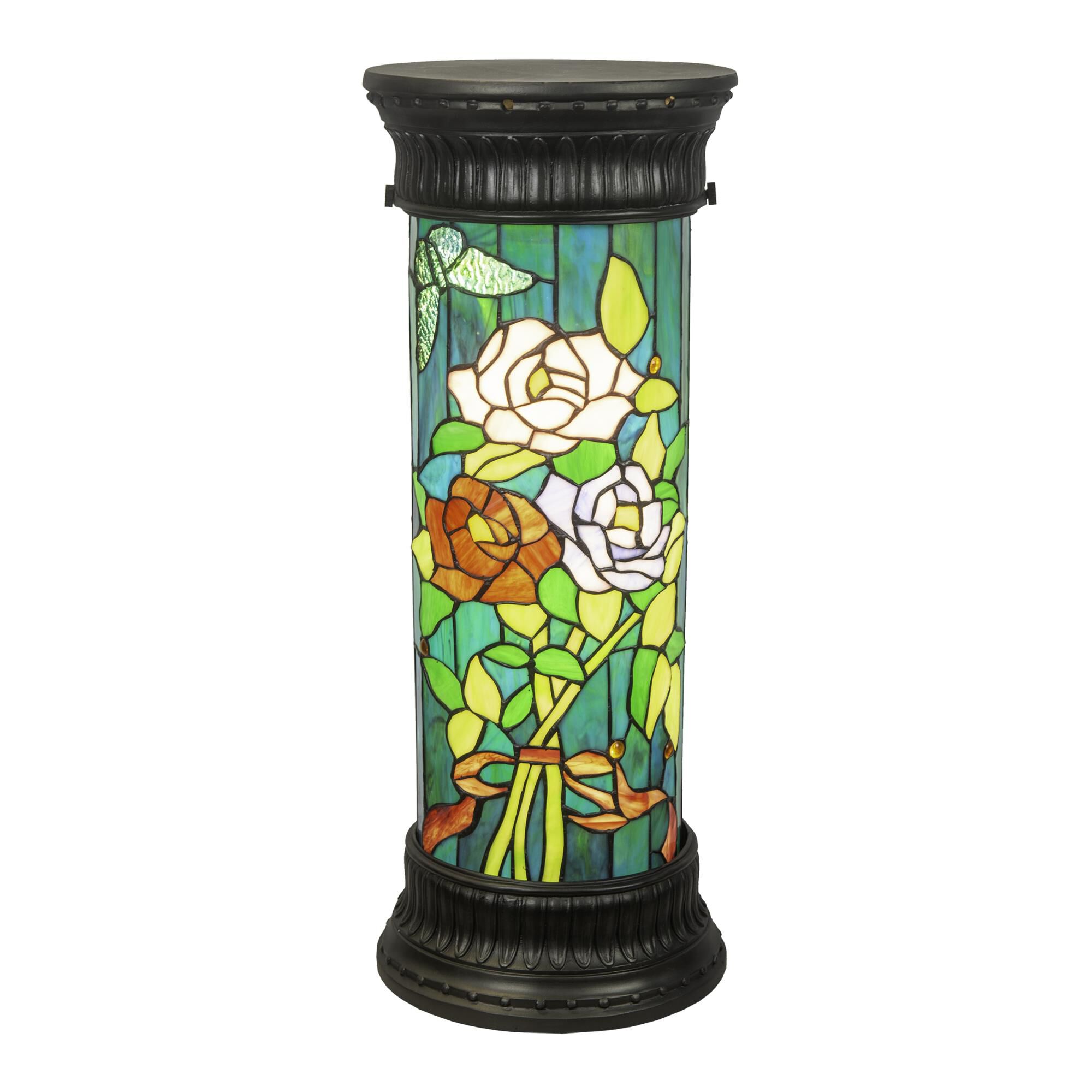 Floral 24 Inch Accent Lamp by Dale Tiffany