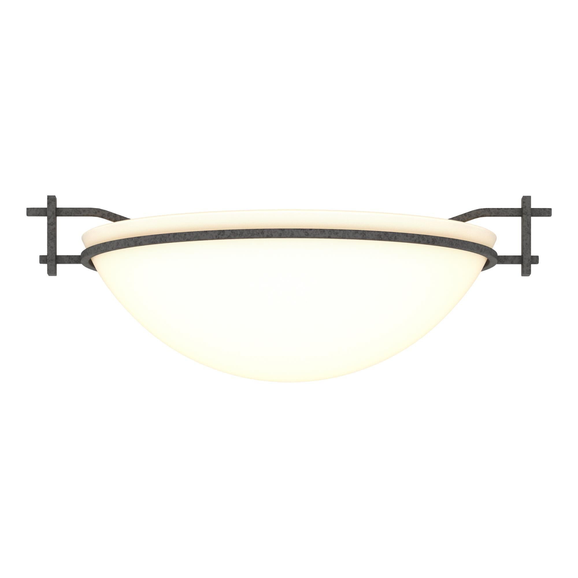 Moonband 11 Inch 1 Light Semi Flush Mount by Hubbardton Forge