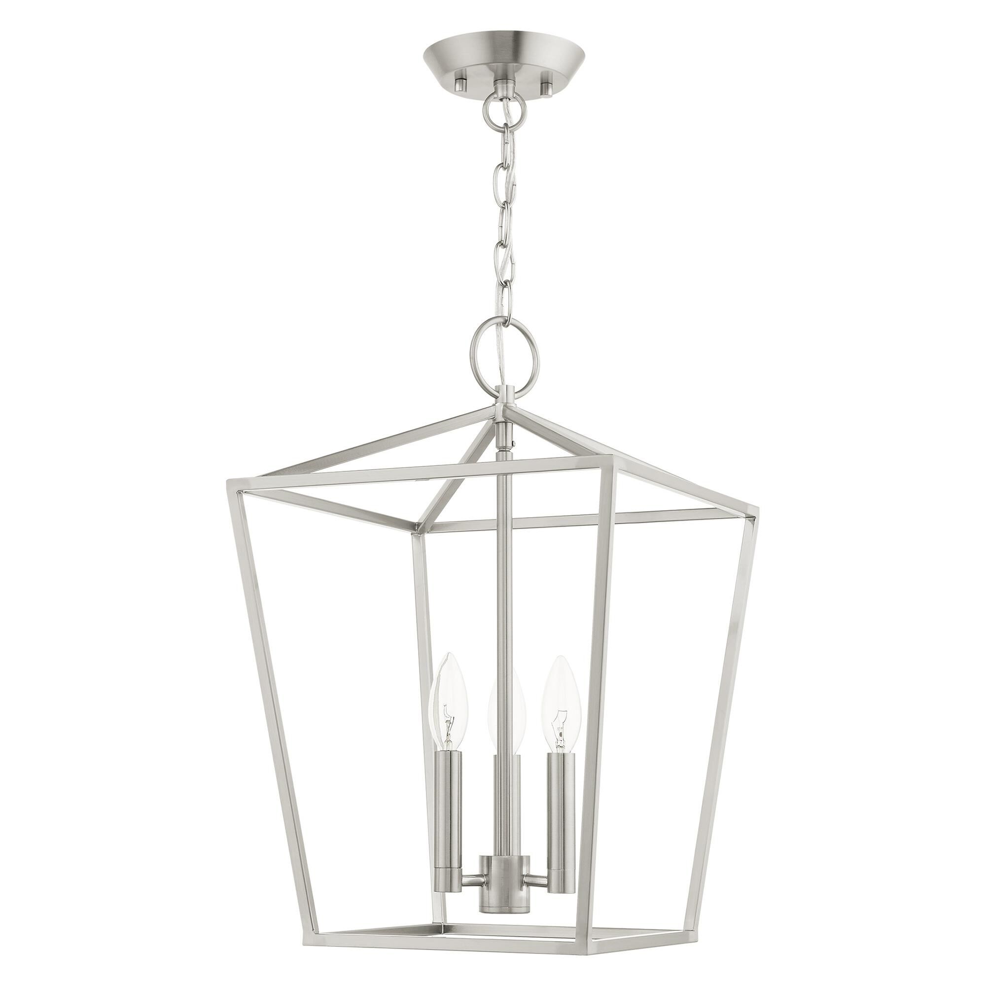 Devone 12 Inch Cage Pendant by Livex Lighting