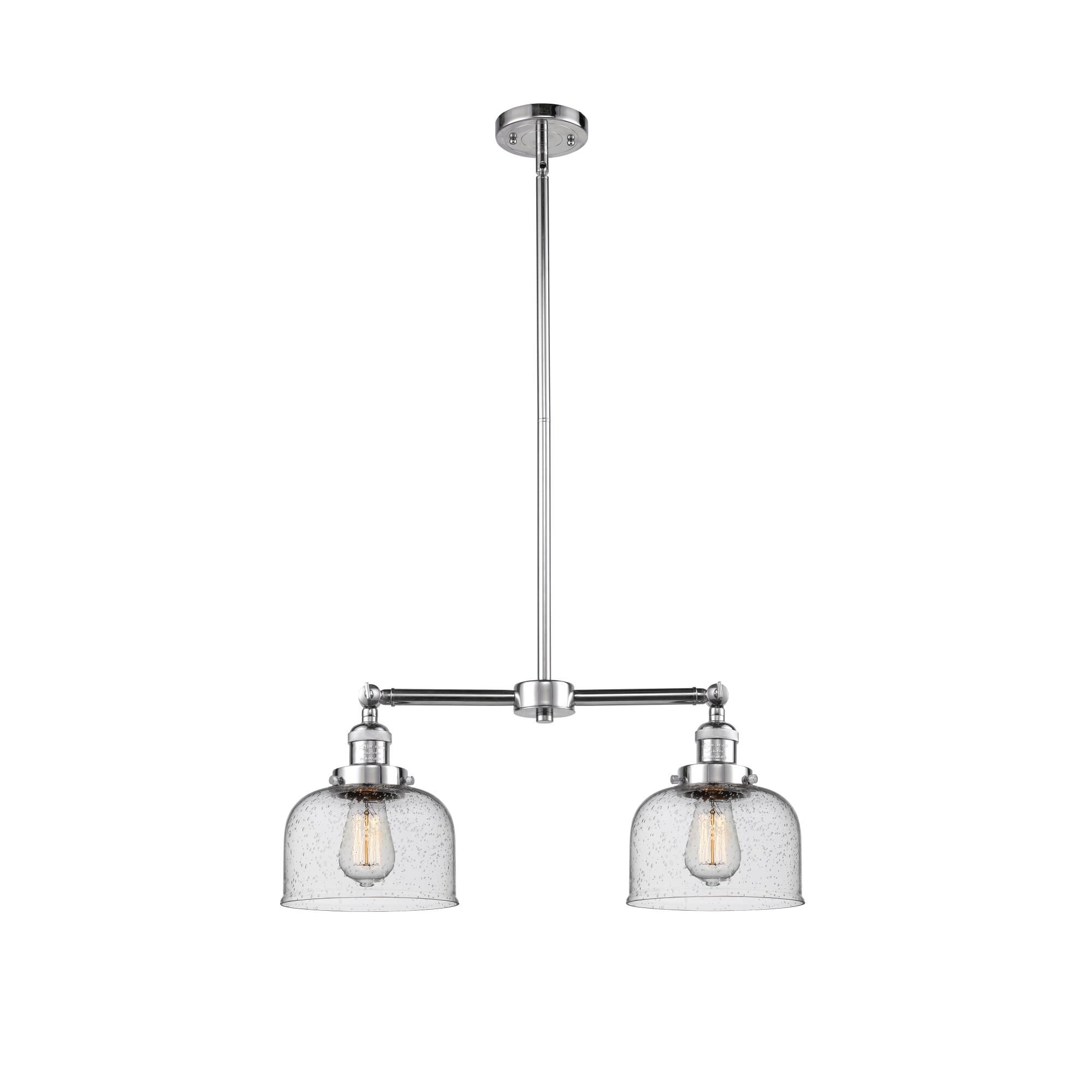 Bruno Marashlian Large Bell 21 Inch 2 Light Mini Chandelier by Innovations Lighting