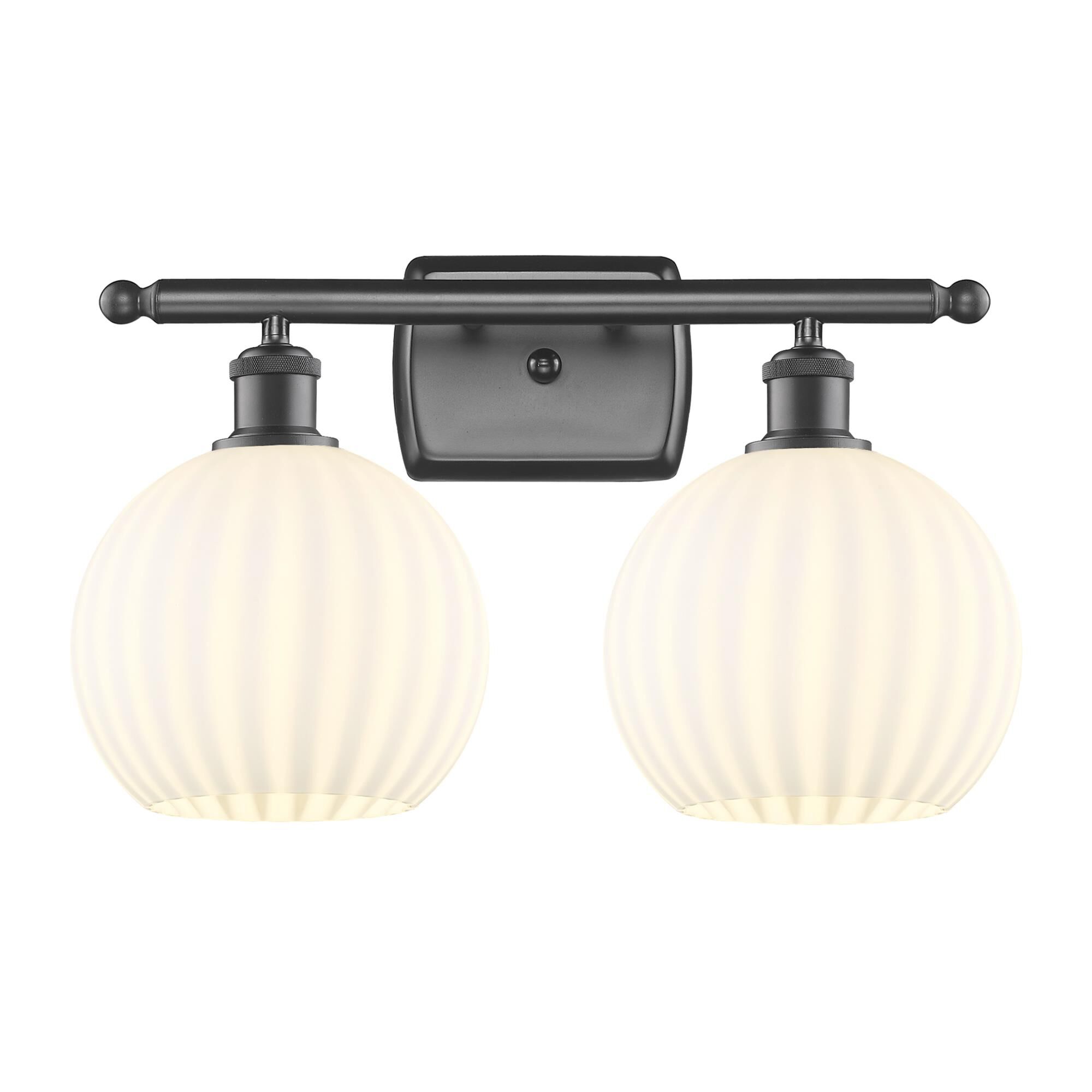 Bruno Marashlian White Venetian 18 Inch Bath Vanity Light by Innovations Lighting