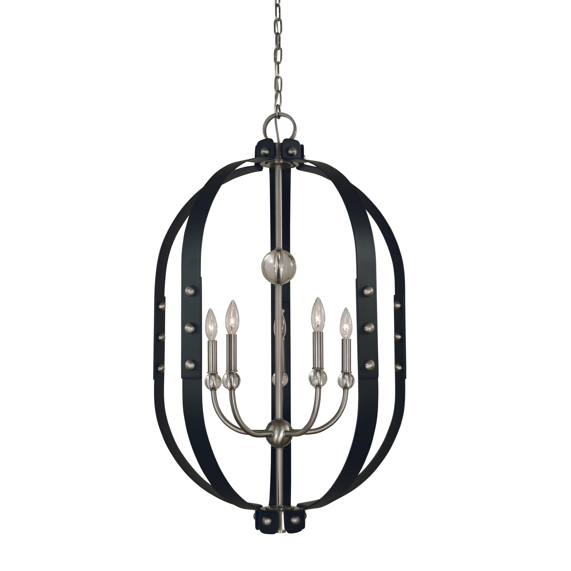 Urban Craftsman 24 Inch 5 Light Chandelier by Framburg
