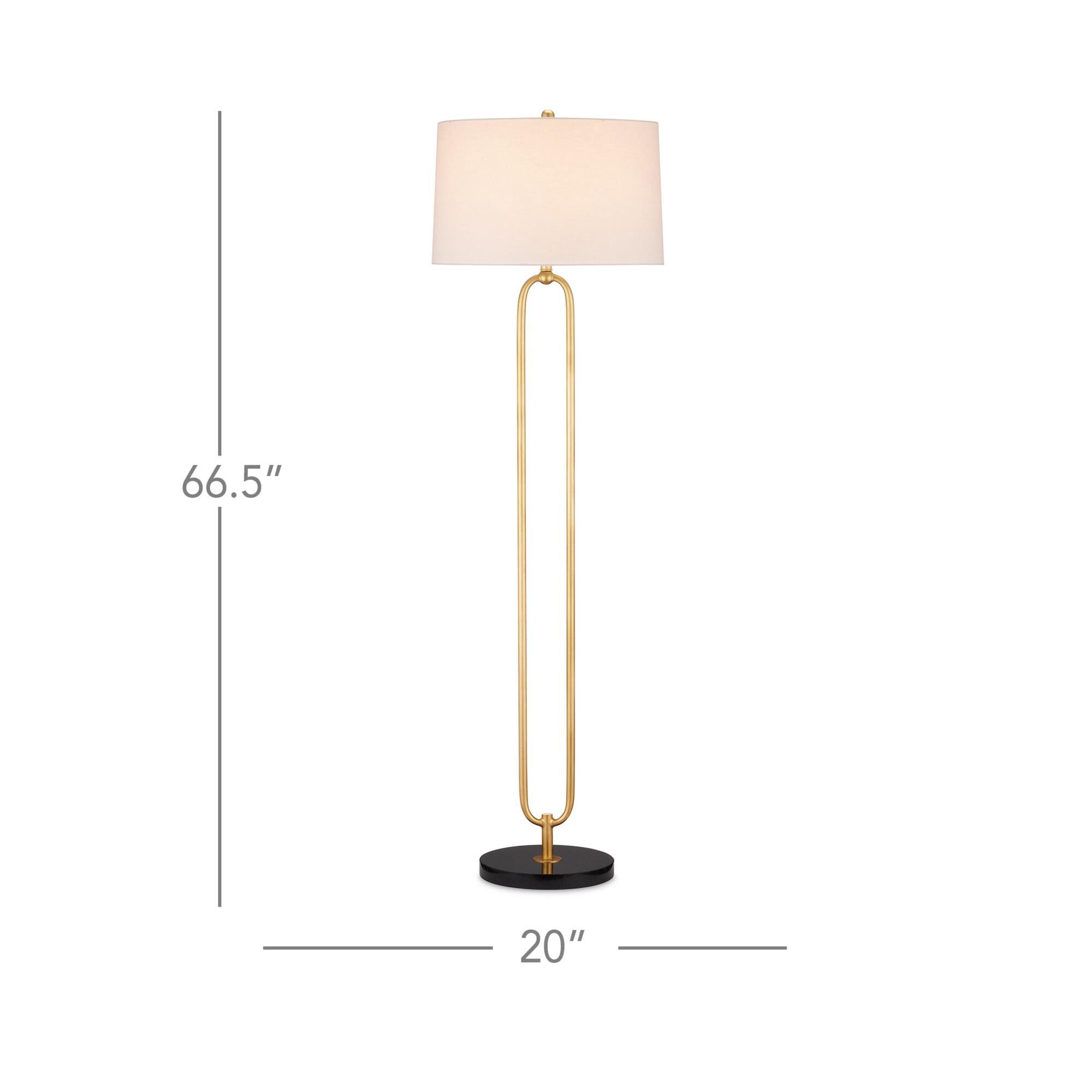 Glossary 67 Inch Floor Lamp by Currey and Company