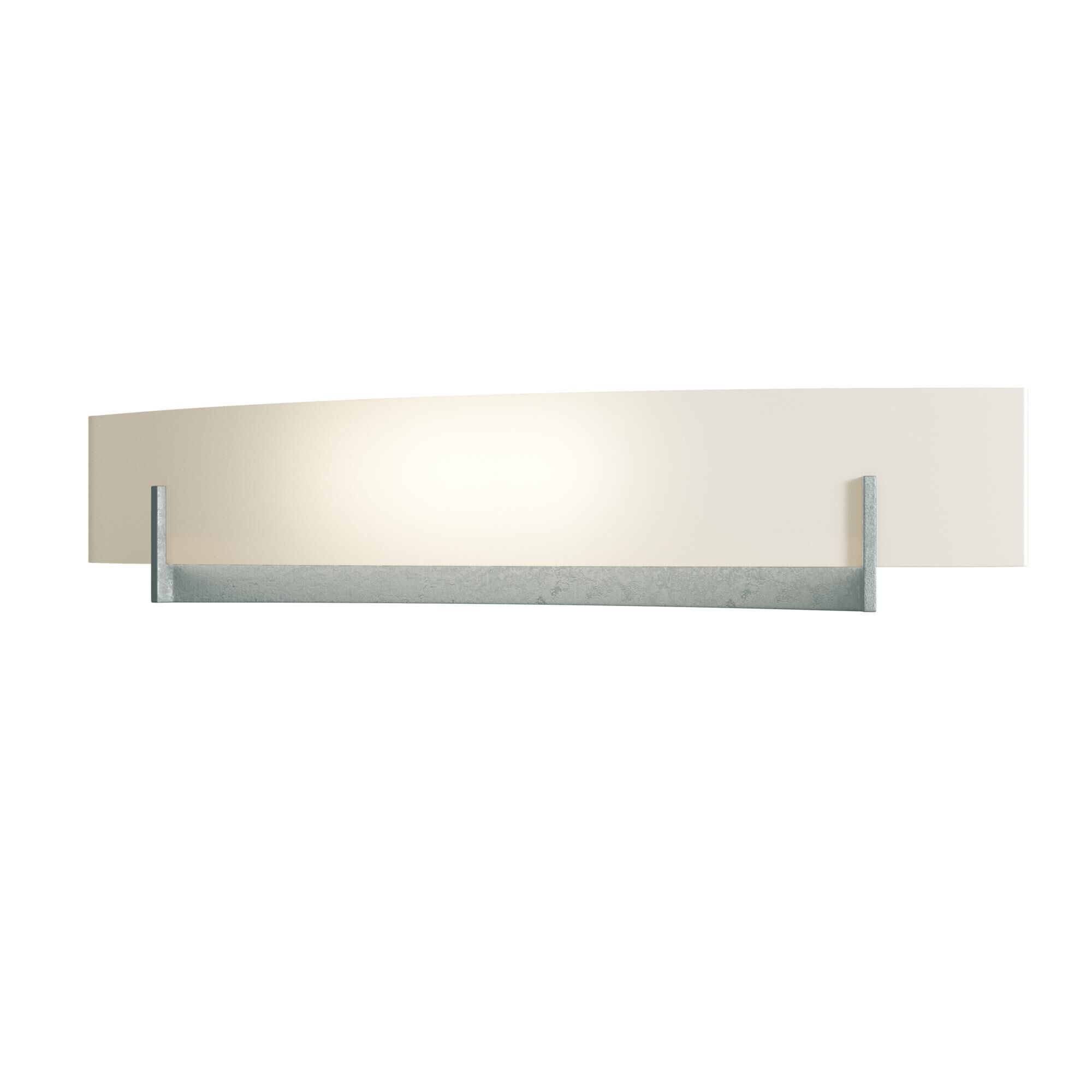 Shown in Vintage Platinum finish and Opal  glass