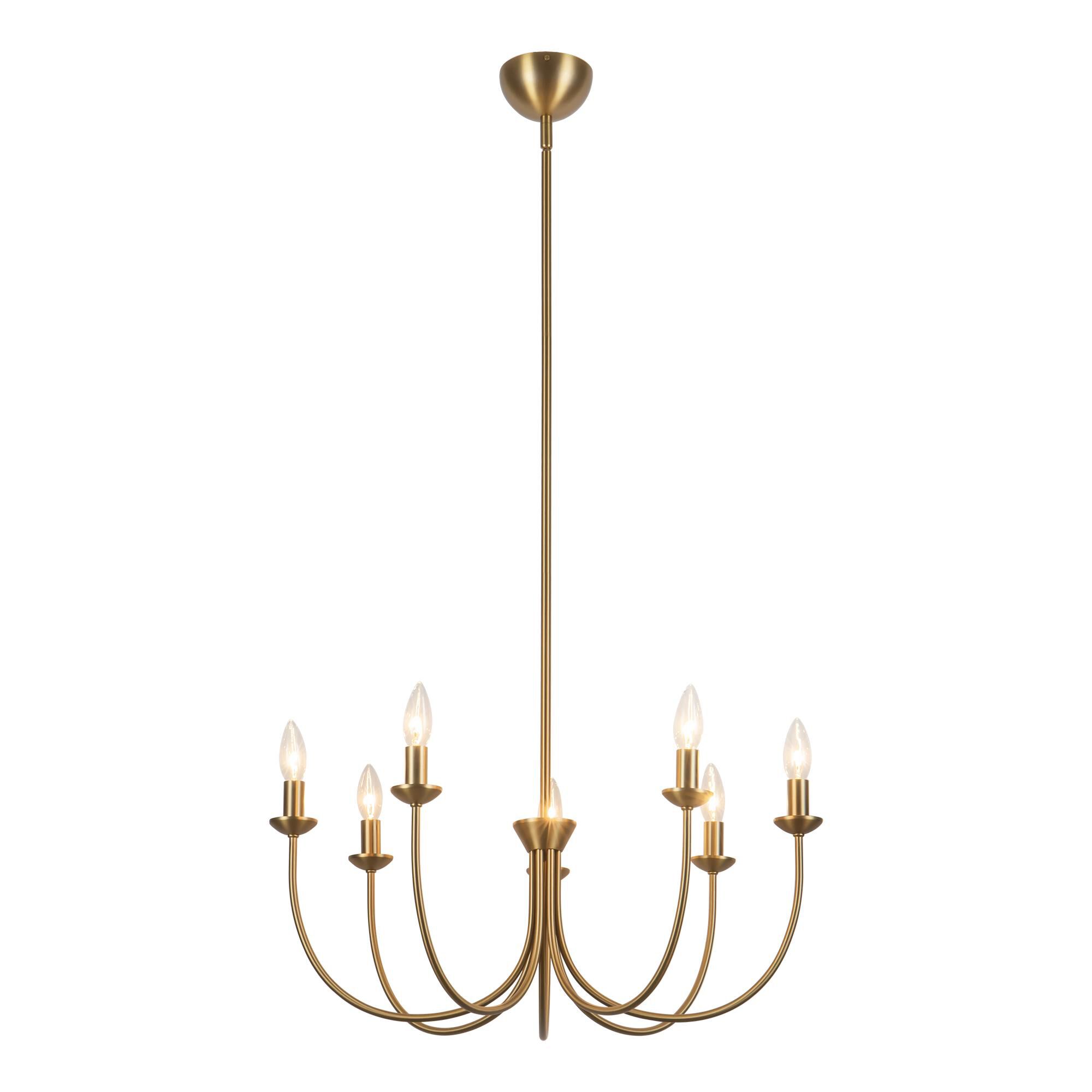 Shown in Brushed Gold finish