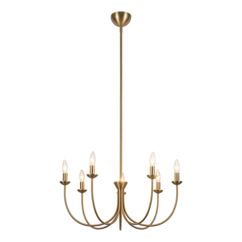 Ryan Pauly Ember Medium Chandelier by Alora Mood