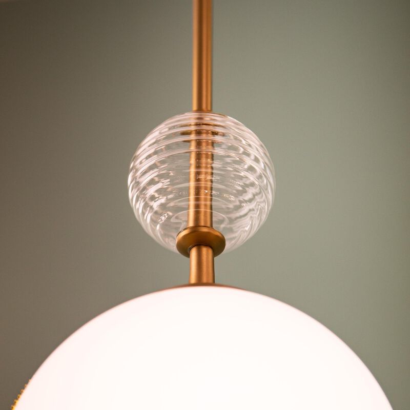 Celia 8 Inch Semi Flush Mount by Alora Mood
