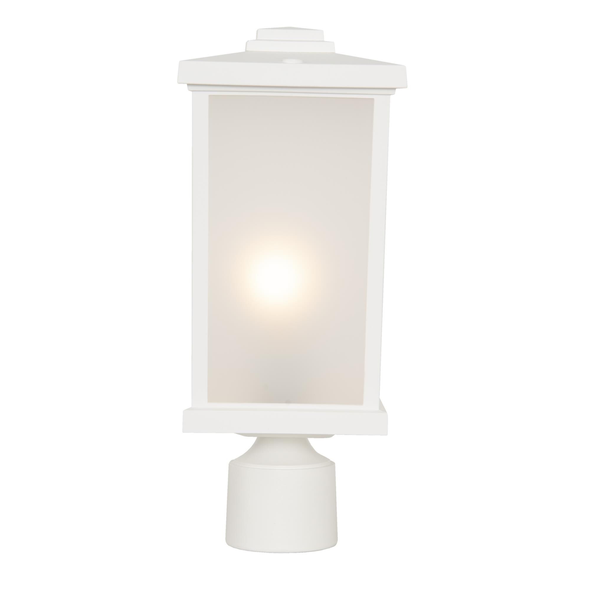 Composite 15 Inch Tall 1 Light Outdoor Post Lamp by Craftmade