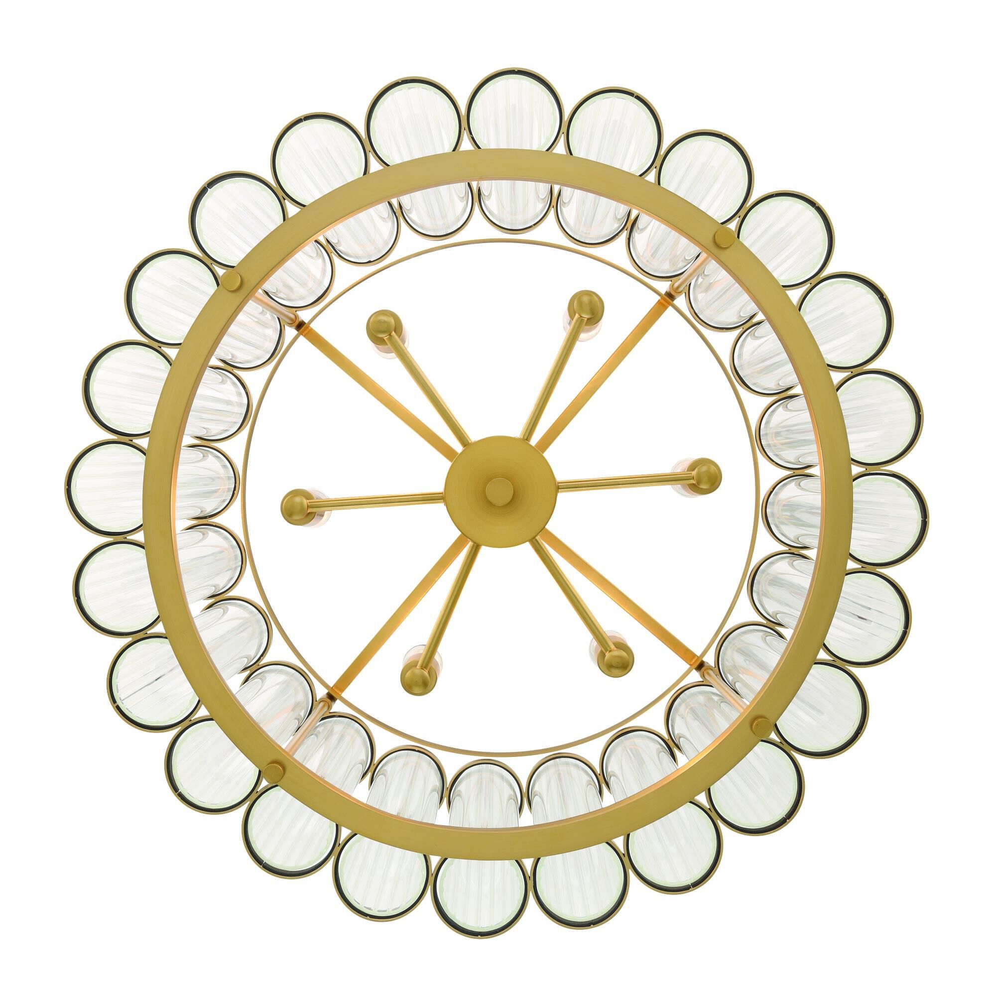 Glasbury Chandelier by Eurofase Lighting