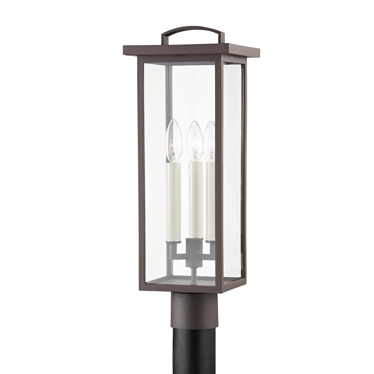 Eden 7.5 Inch Outdoor Post Lamp by Troy Lighting