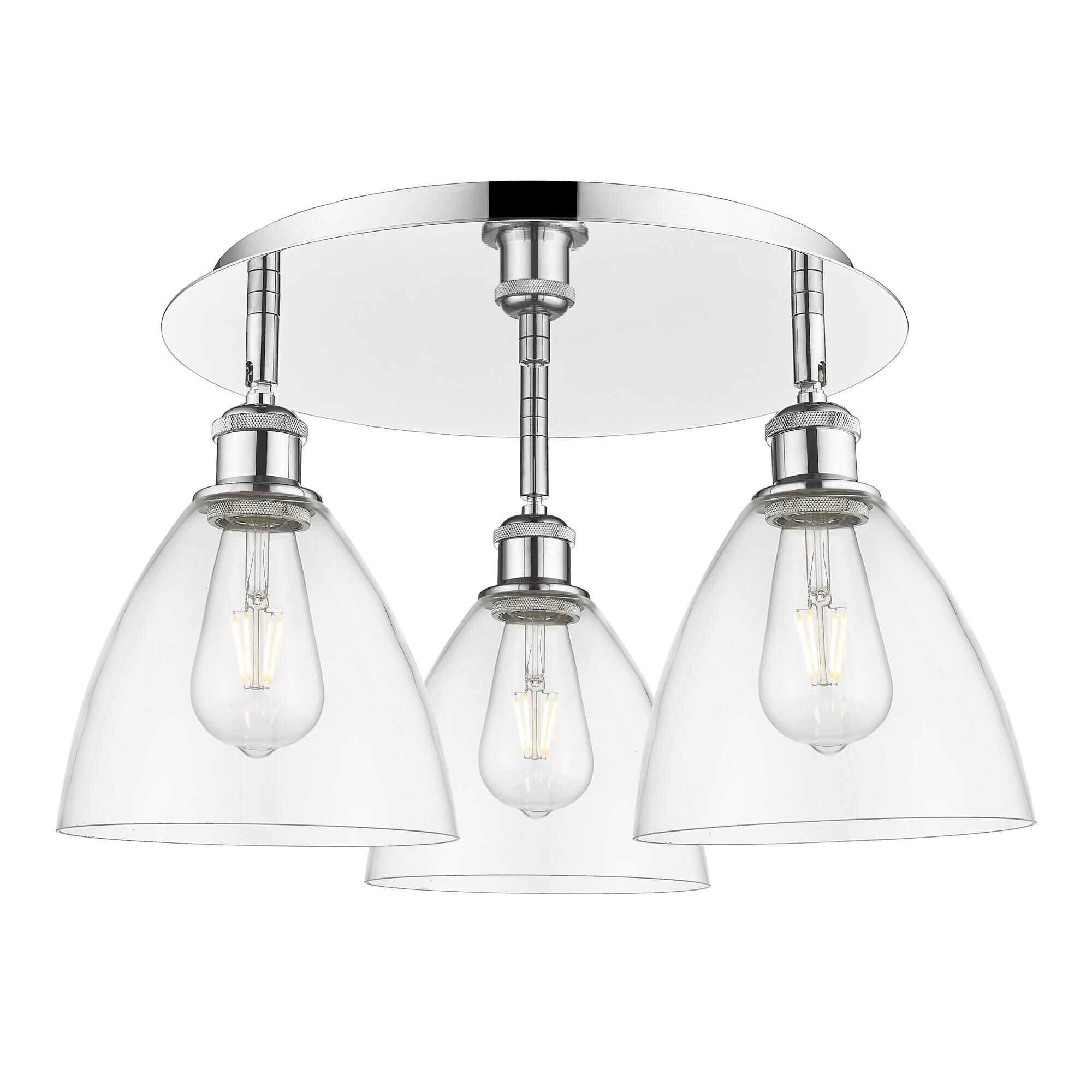 Bruno Marashlian Bristol Glass 19 Inch Flush Mount by Innovations Lighting