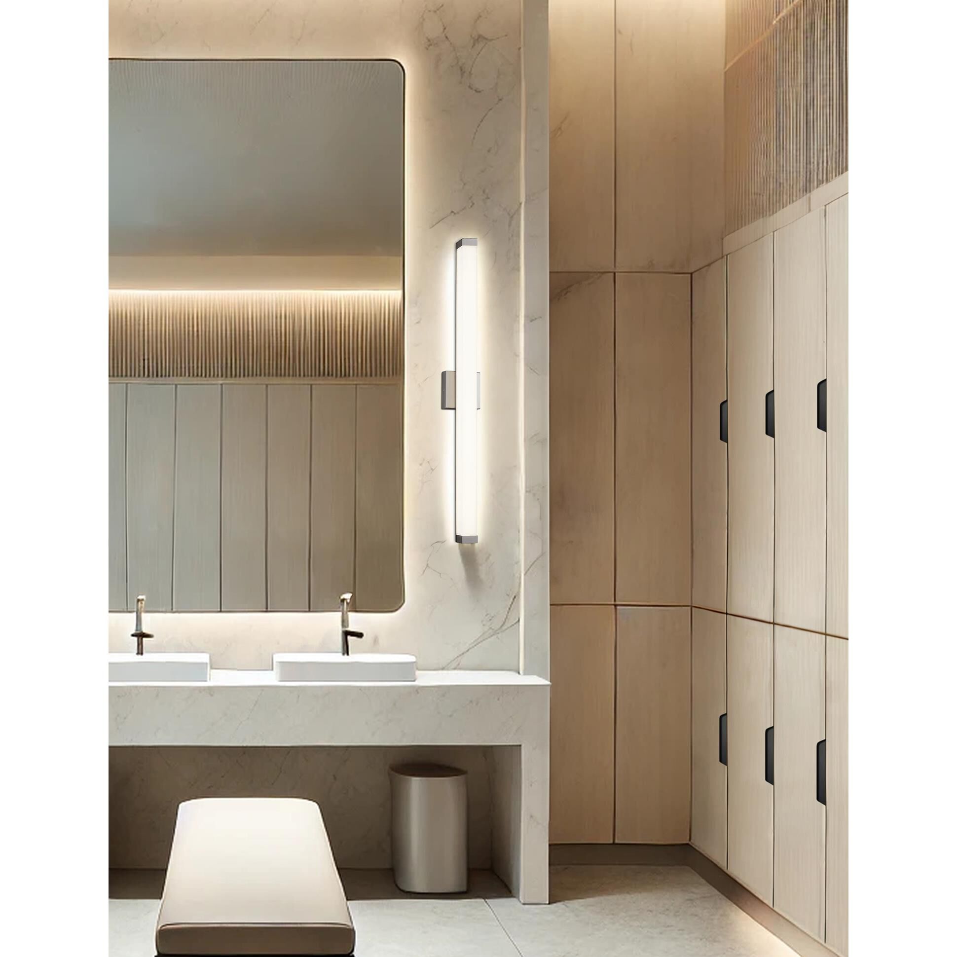 Justice Design Group Acryluxe - Mio 38 Inch LED Bath Vanity Light